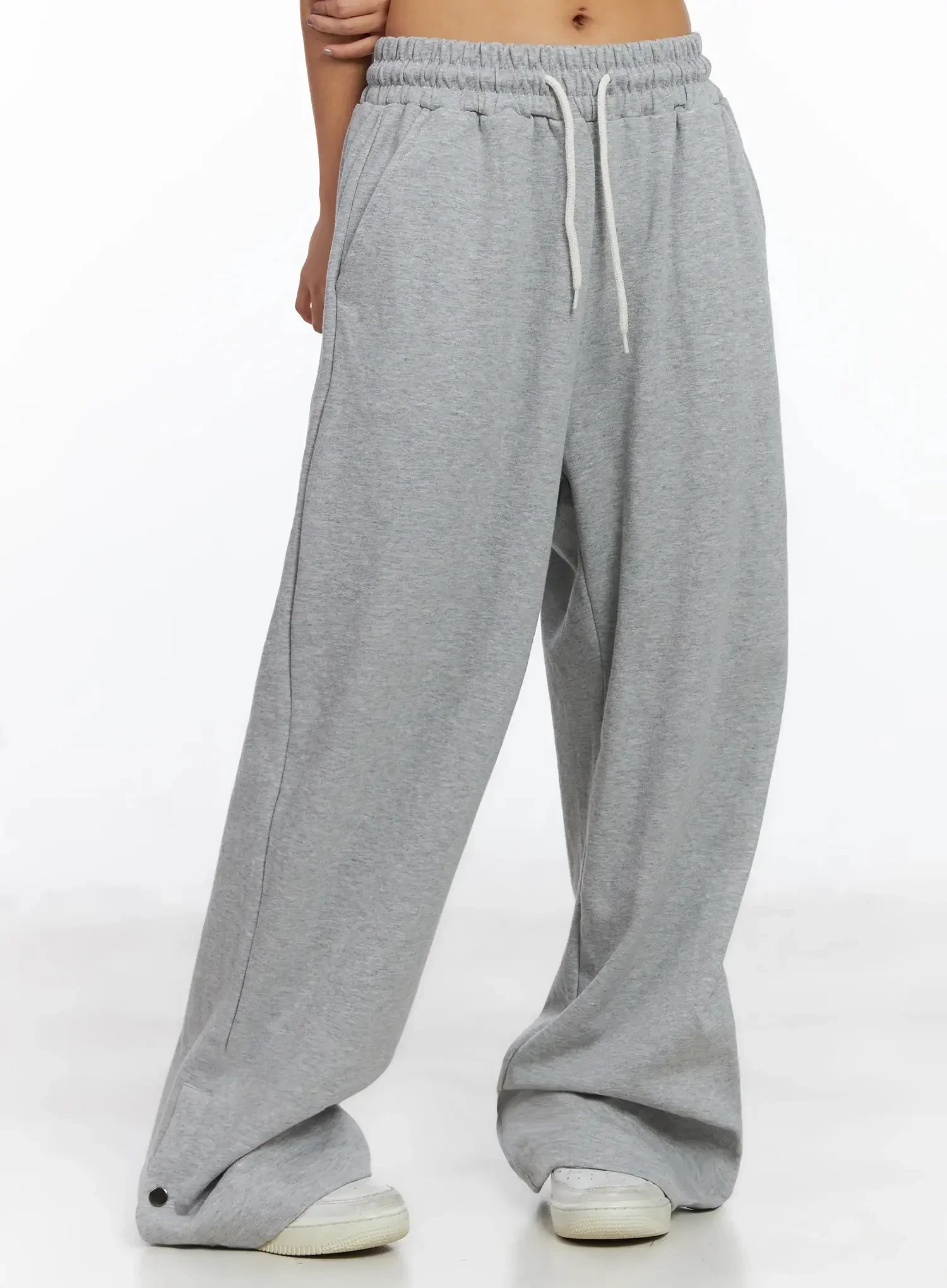 Snap Detail Sweatpants ID503 - Image 5