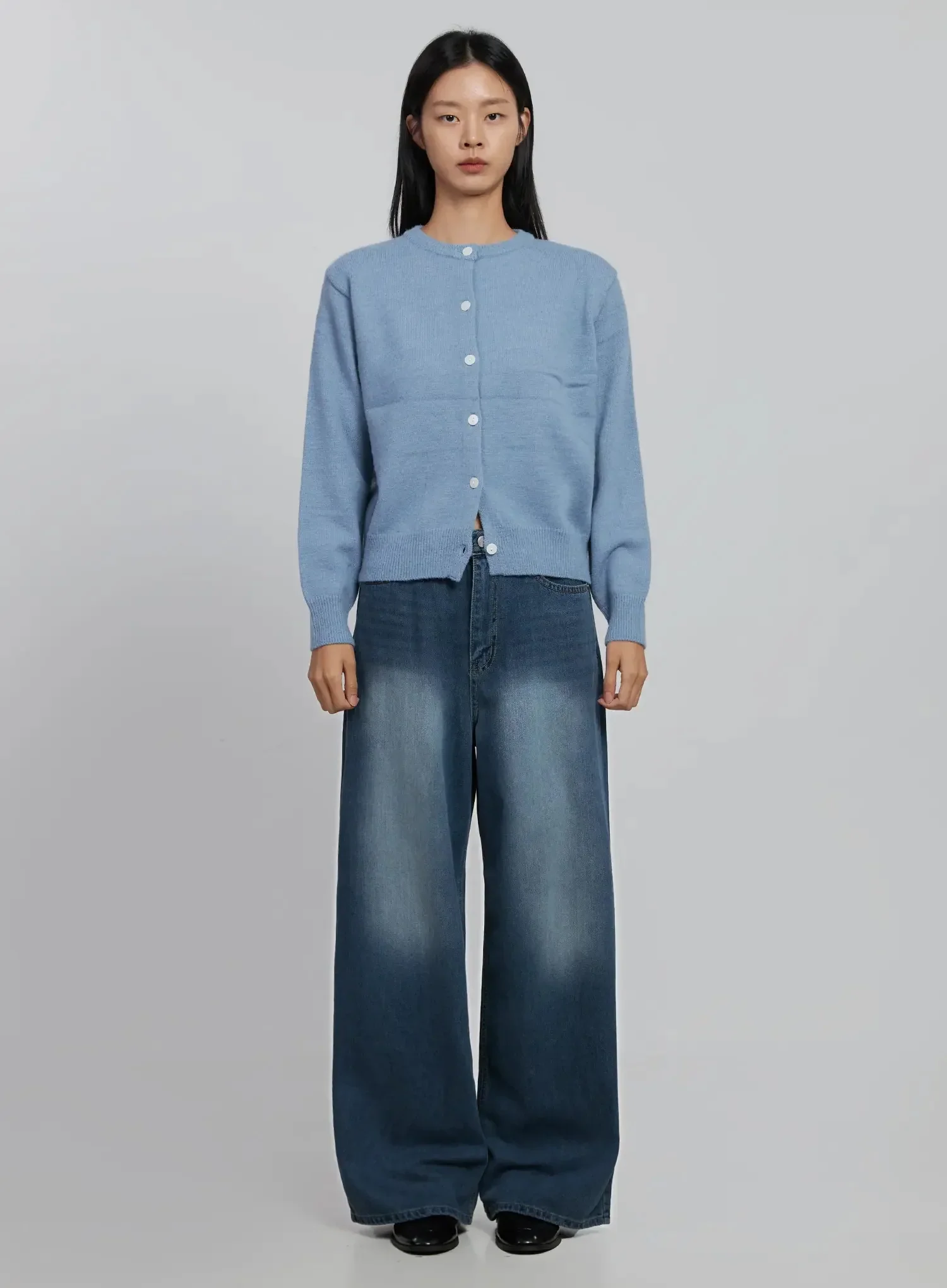 Soft Button-Up Cardigan ID516 - Image 7