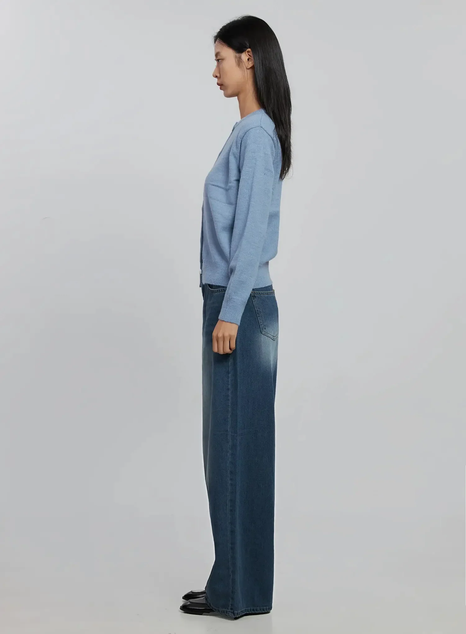 Soft Button-Up Cardigan ID516 - Image 9