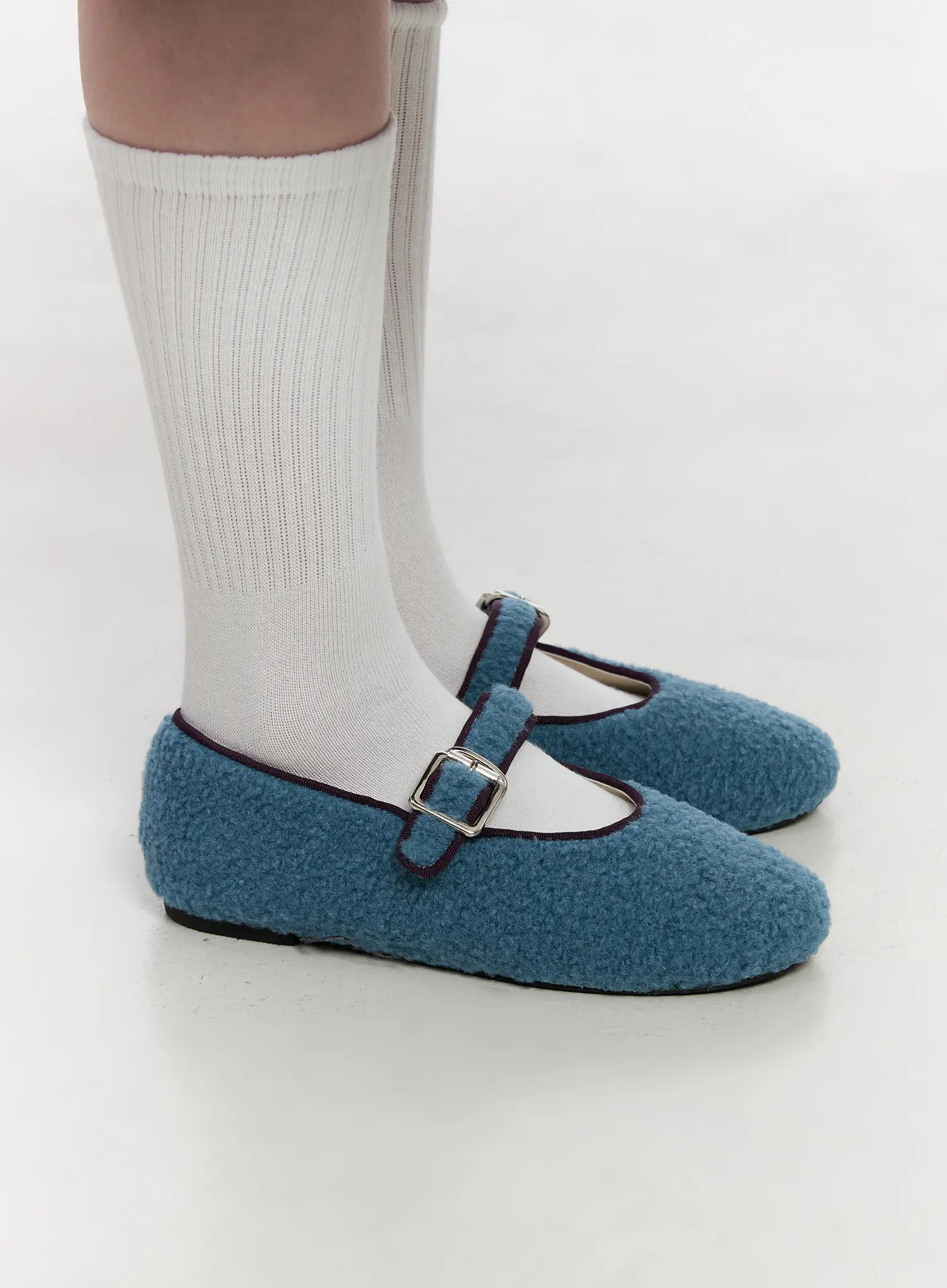 Soft Mary Jane Flats CO524 - Image 4