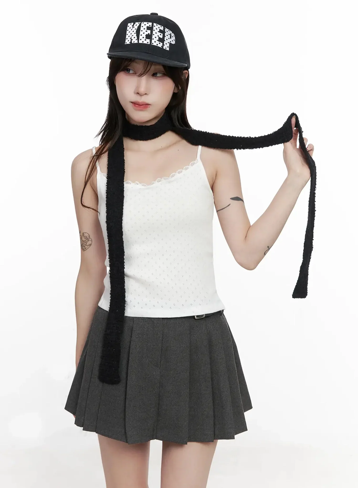 Soft Textured Scarf IN514 - Image 2