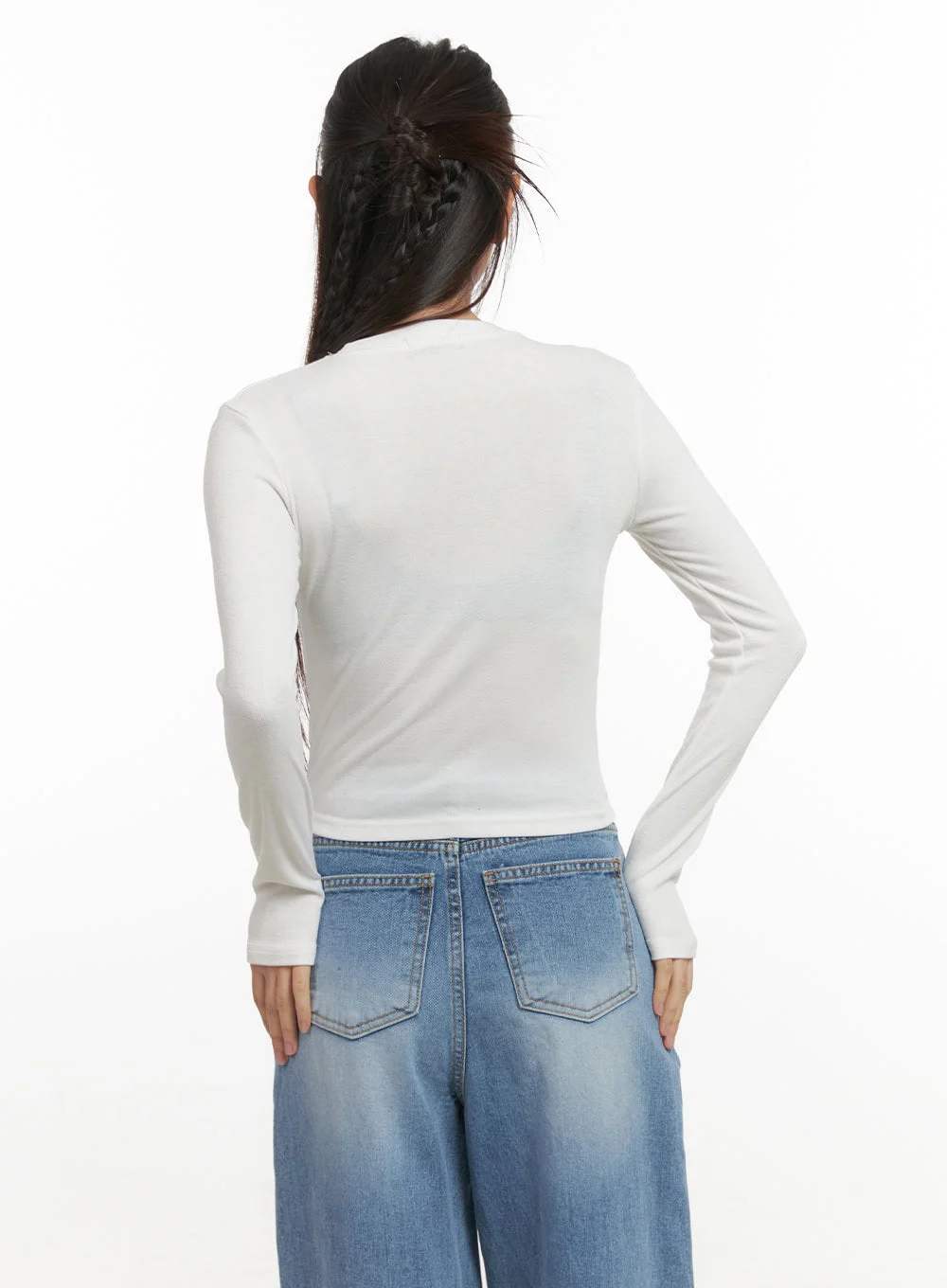 SoftTouch Long Sleeve Blouse CN428 - Image 6