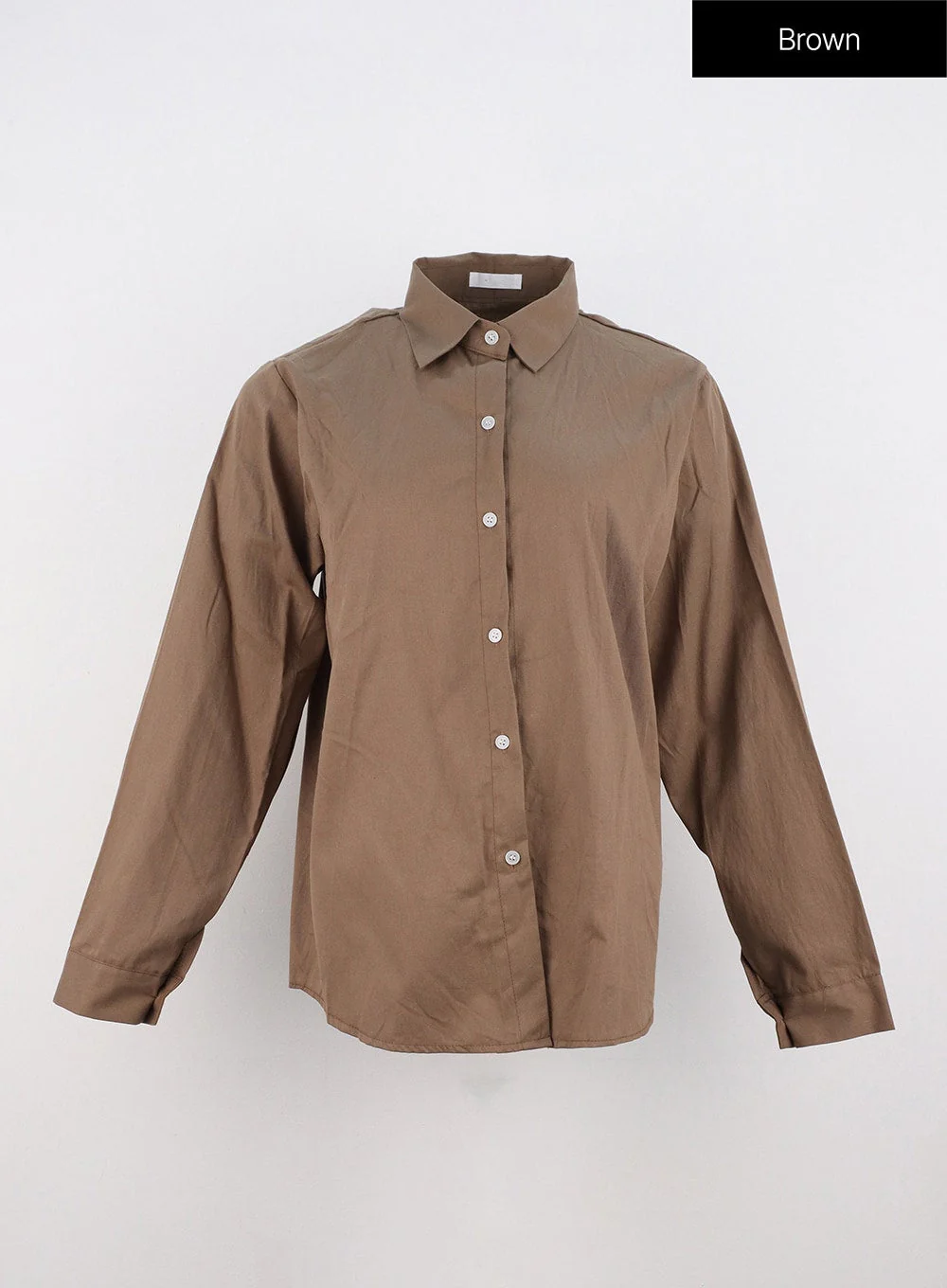 Solid Button Down Collar Shirt IO317 - Image 14