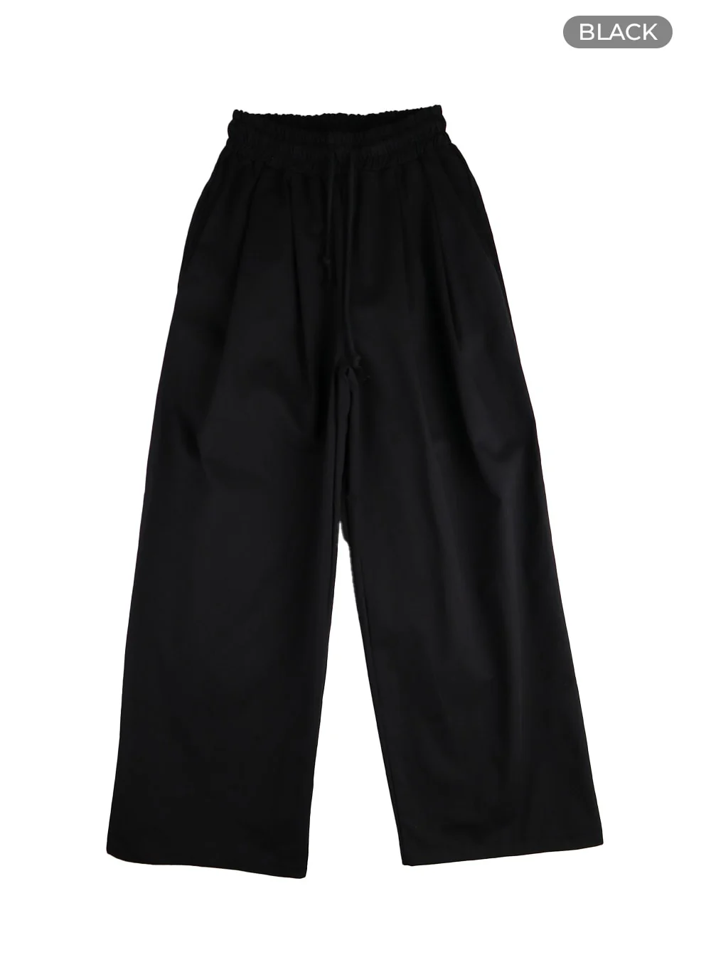 Solid Elastic Waist Trousers CM406 - Image 7