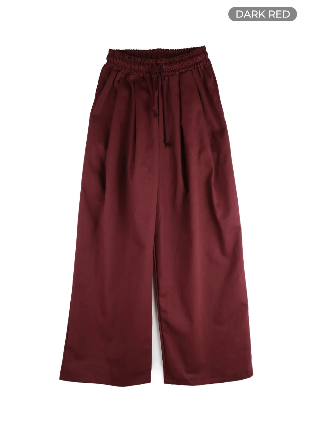 Solid Elastic Waist Trousers CM406 - Image 9