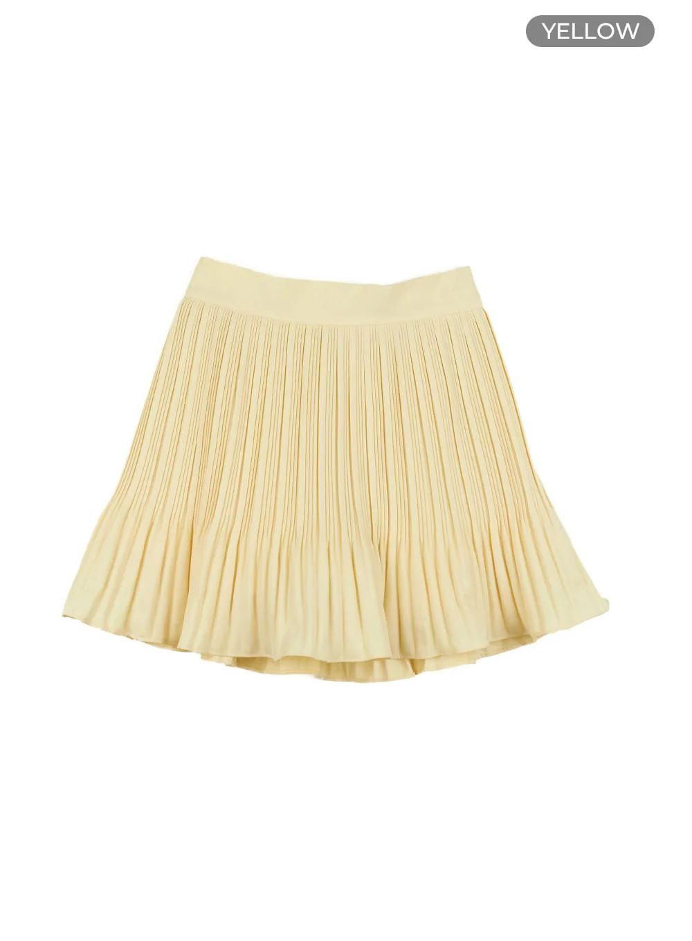 Solid Ruffle Hem Mini Skirt OY427 - Image 9