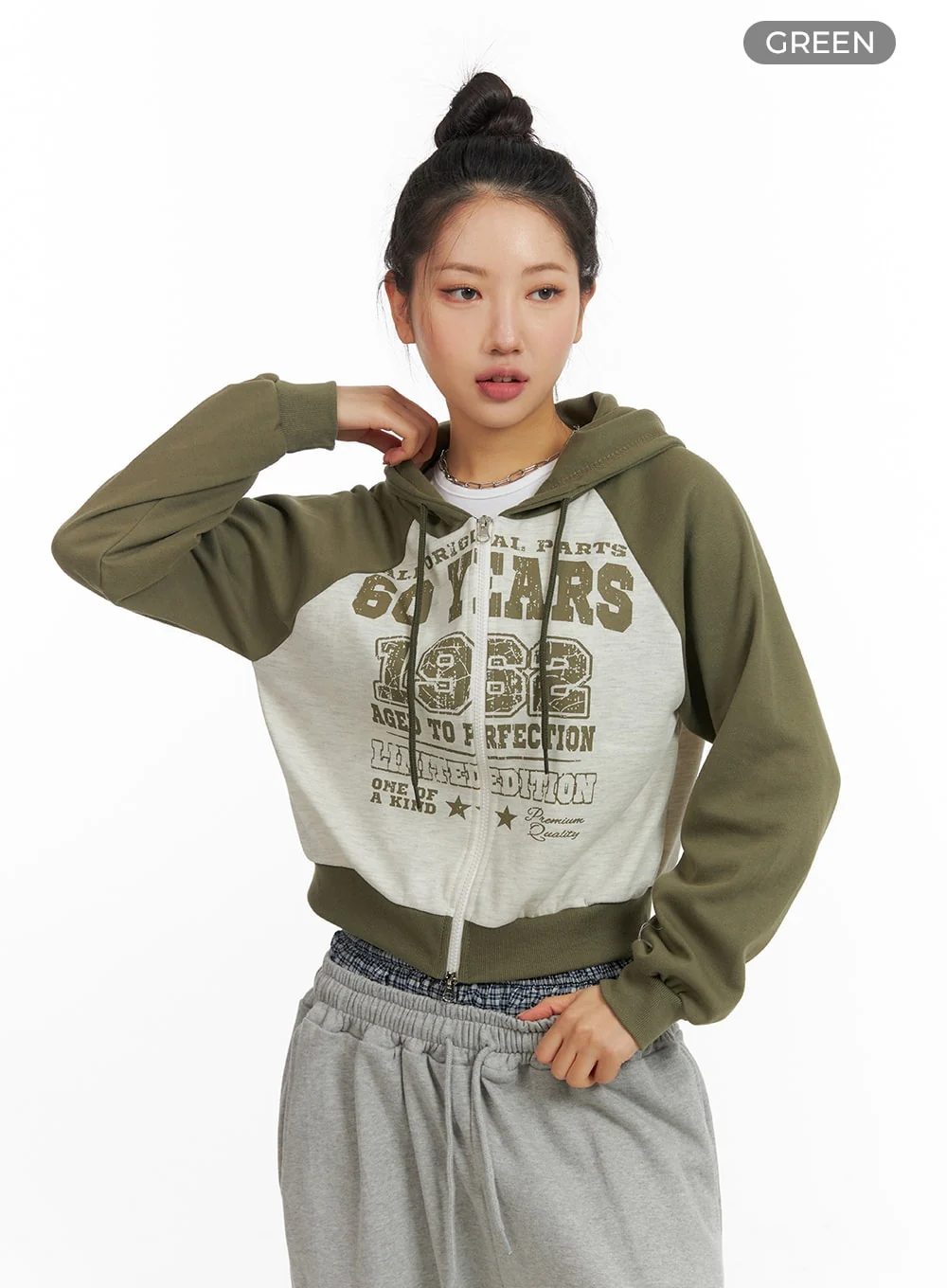 Sporty Chic Varsity Hoodie Jacket CM408 - Image 8