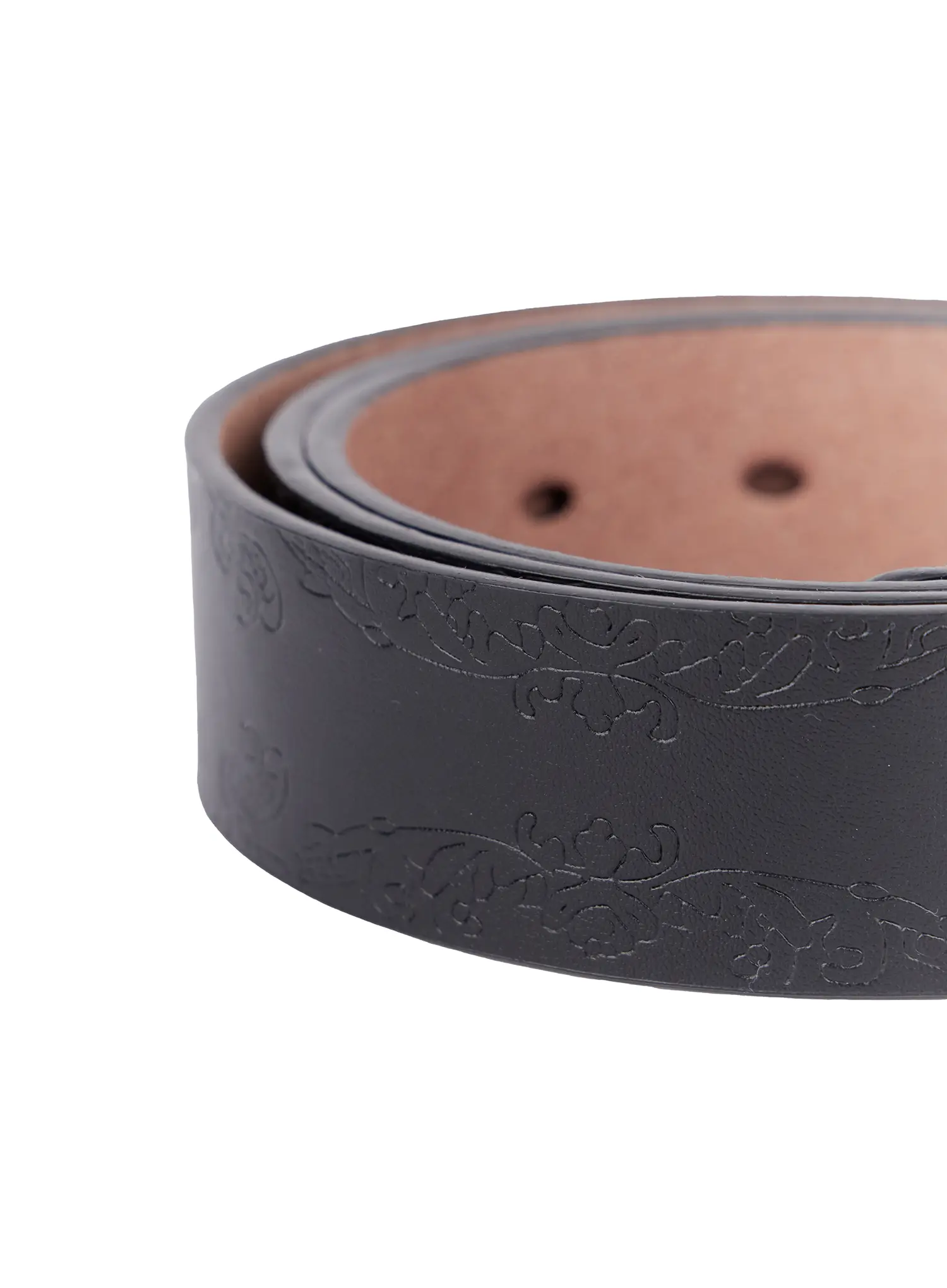 Square Buckle Faux Leather Belt IS525 - Image 12