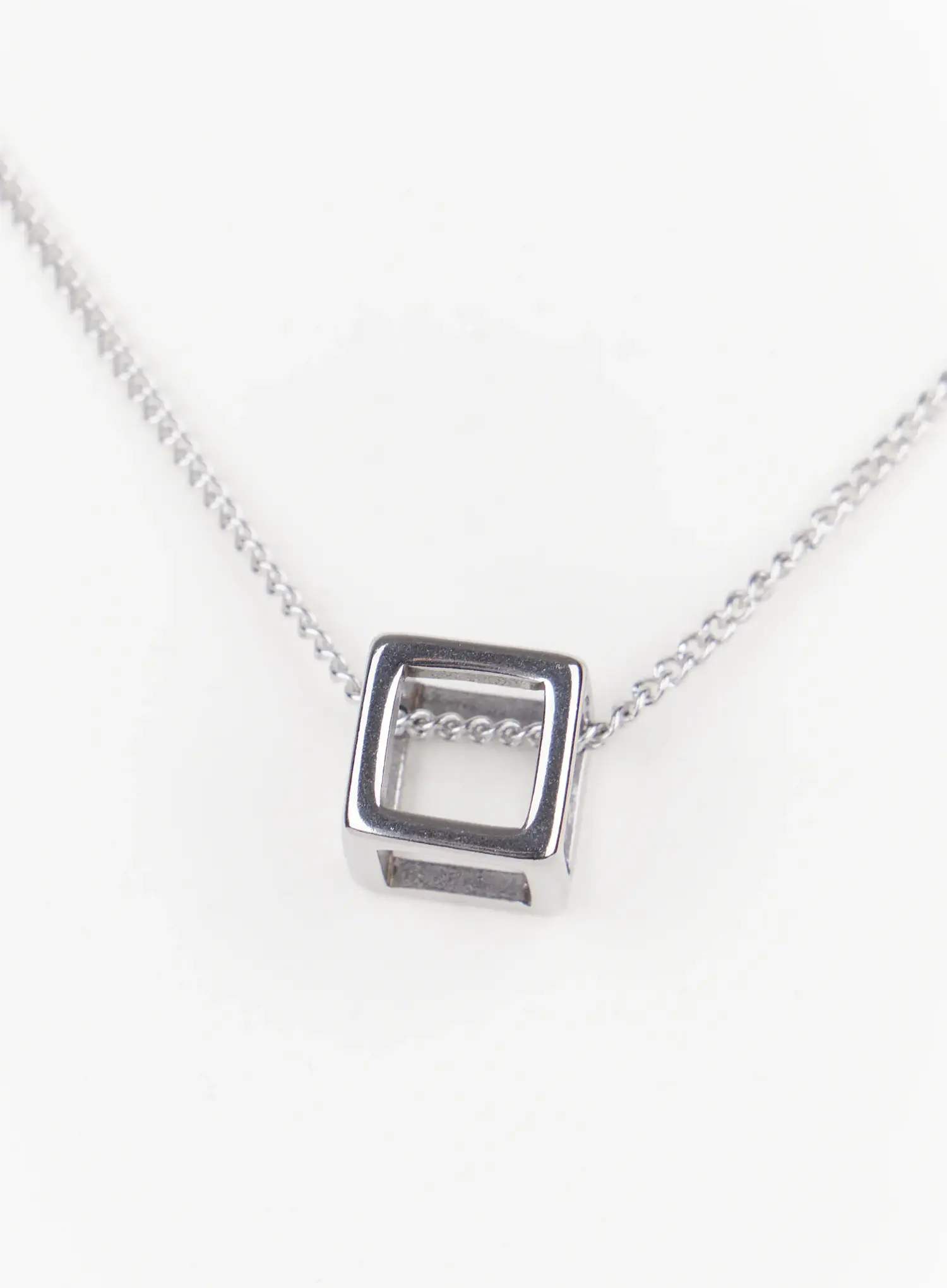 Square Frame Necklace ID502 - Image 5