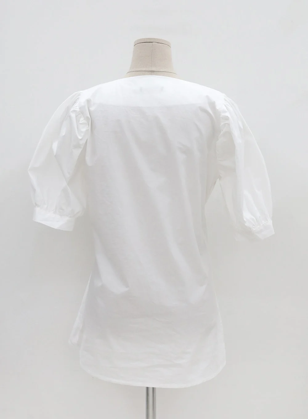 Square Neck Button-Down Slit Blouse OU19 - Image 15
