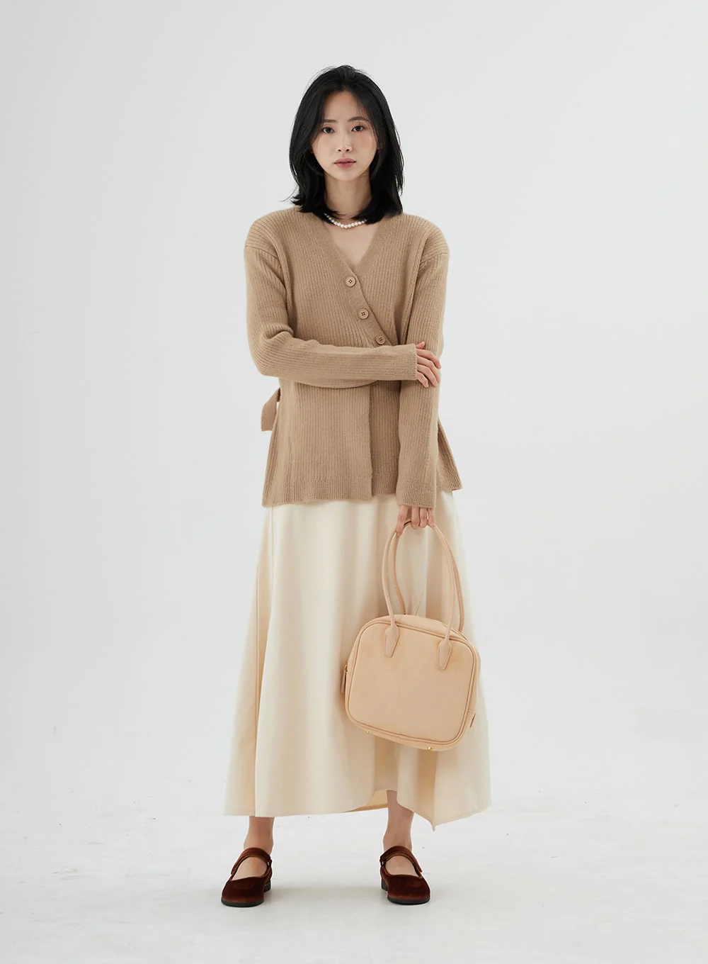 Square Zipper Shoulder Bag ON04 - Image 7