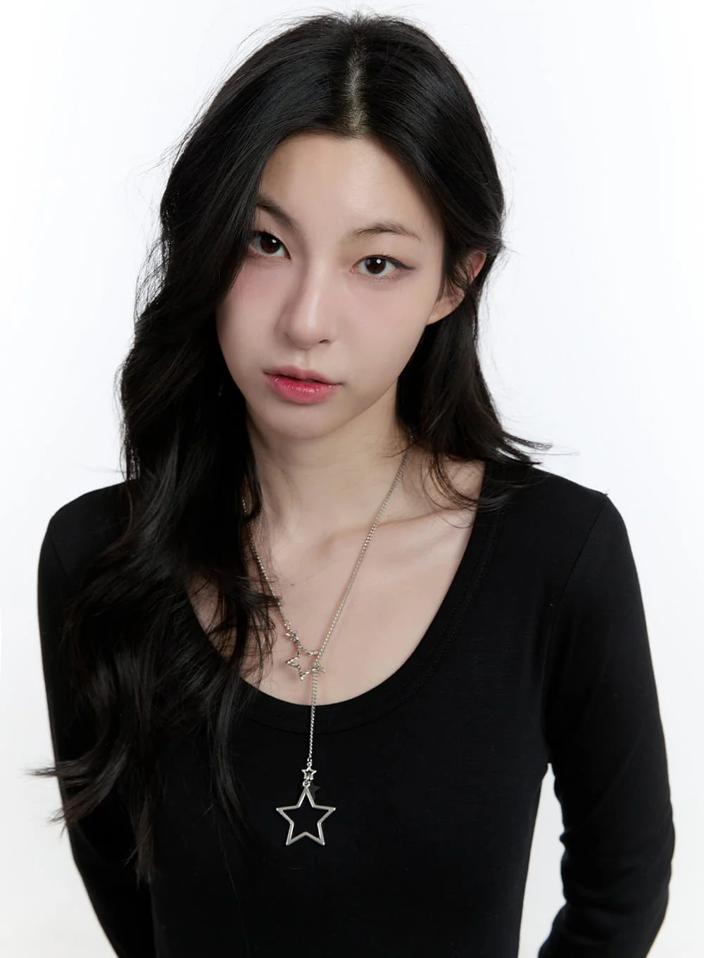 Star Big Necklace CJ521 - Image 2