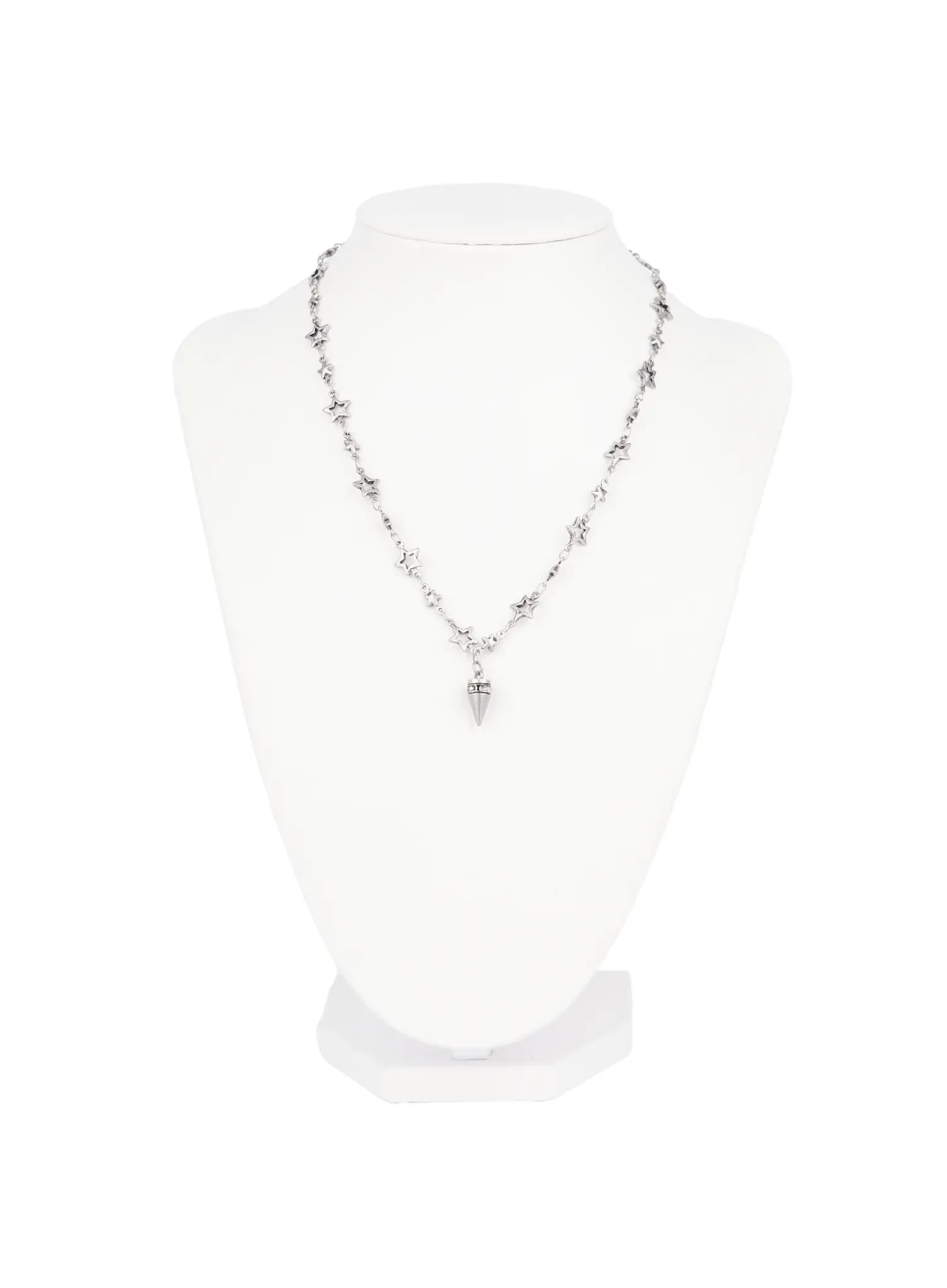 Star Chain Cone Pendant Necklace CJ523 - Image 3