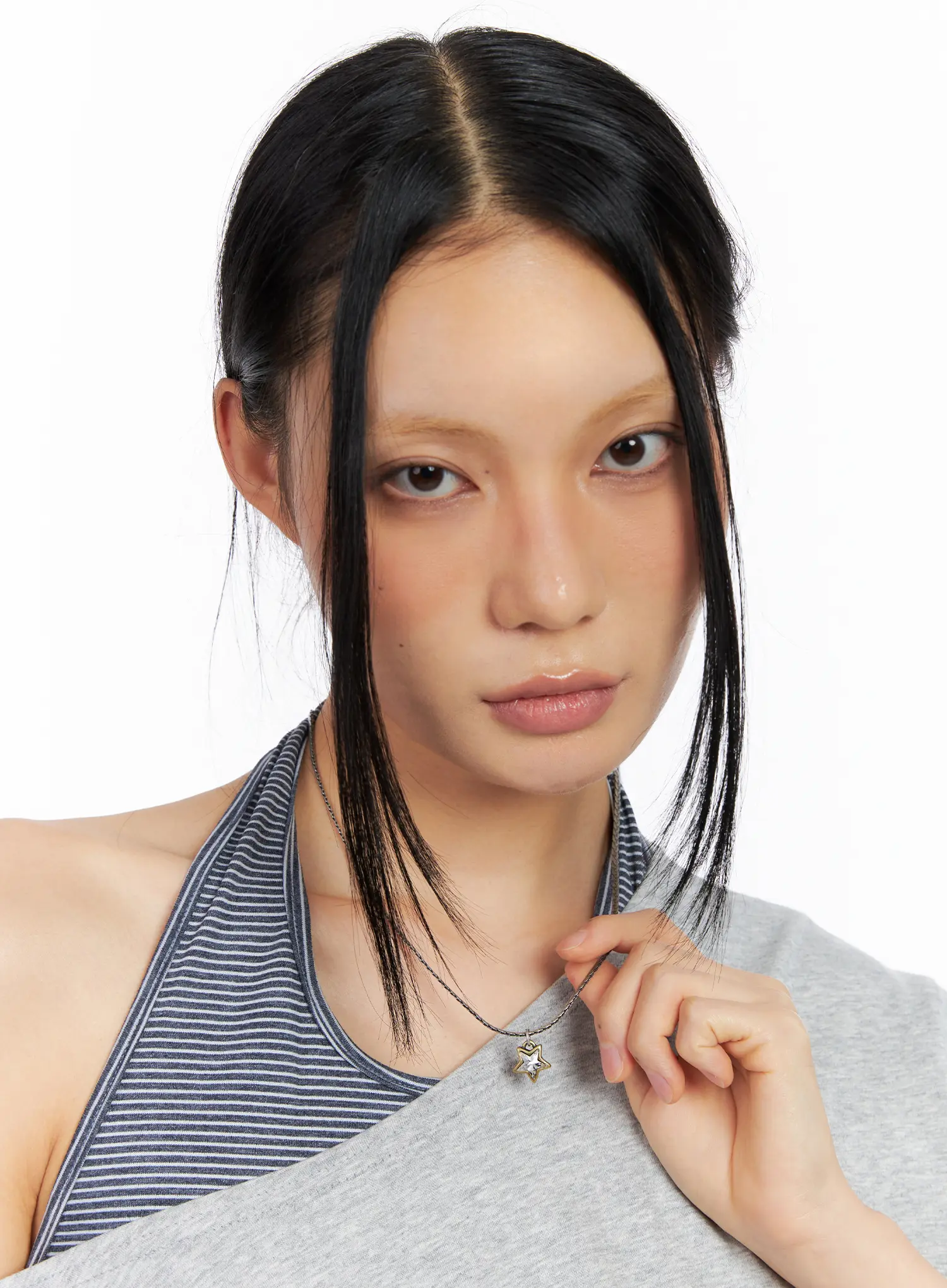 Star Cubic Necklace CL530 - Image 2