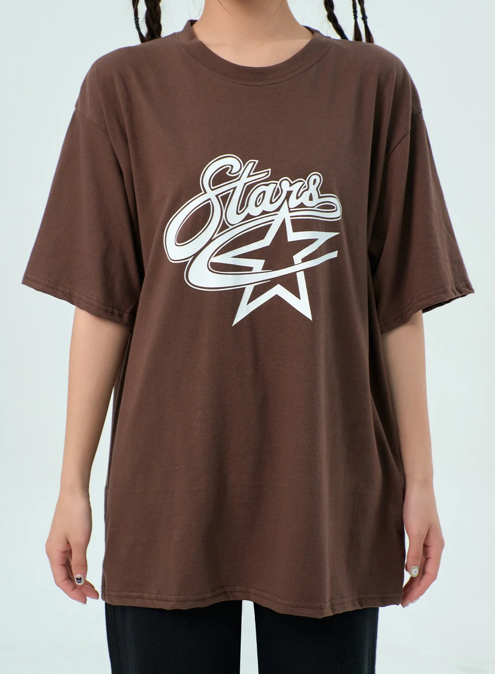 Star Oversized Tee BY316 - Image 3