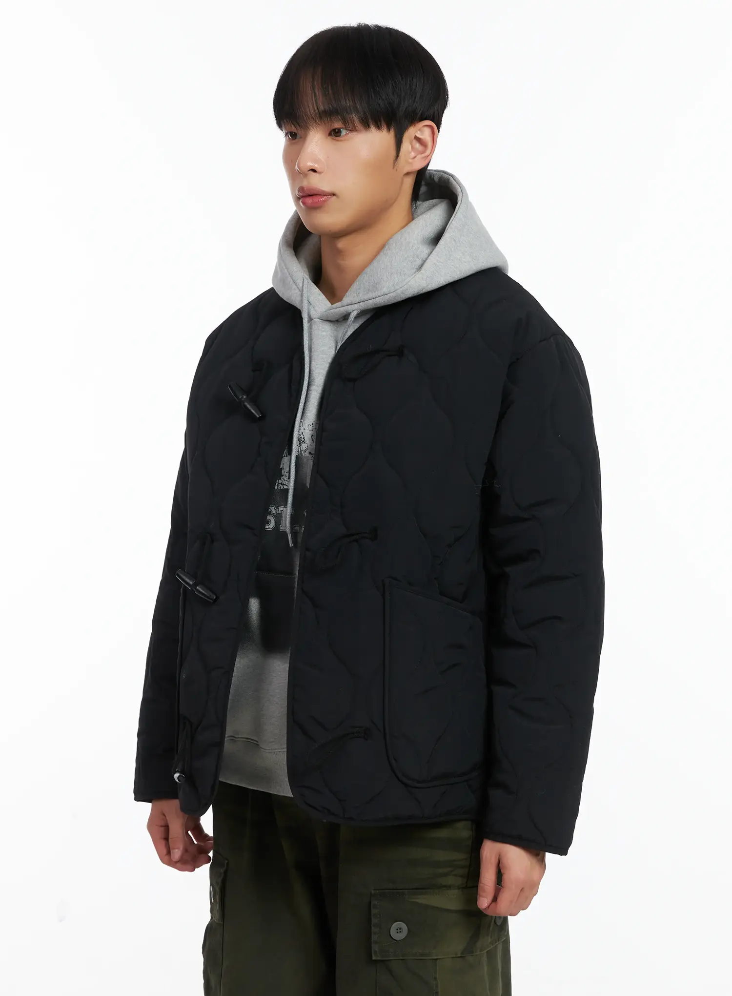 Star Quilt Duffle Jacket ID515 - Image 5