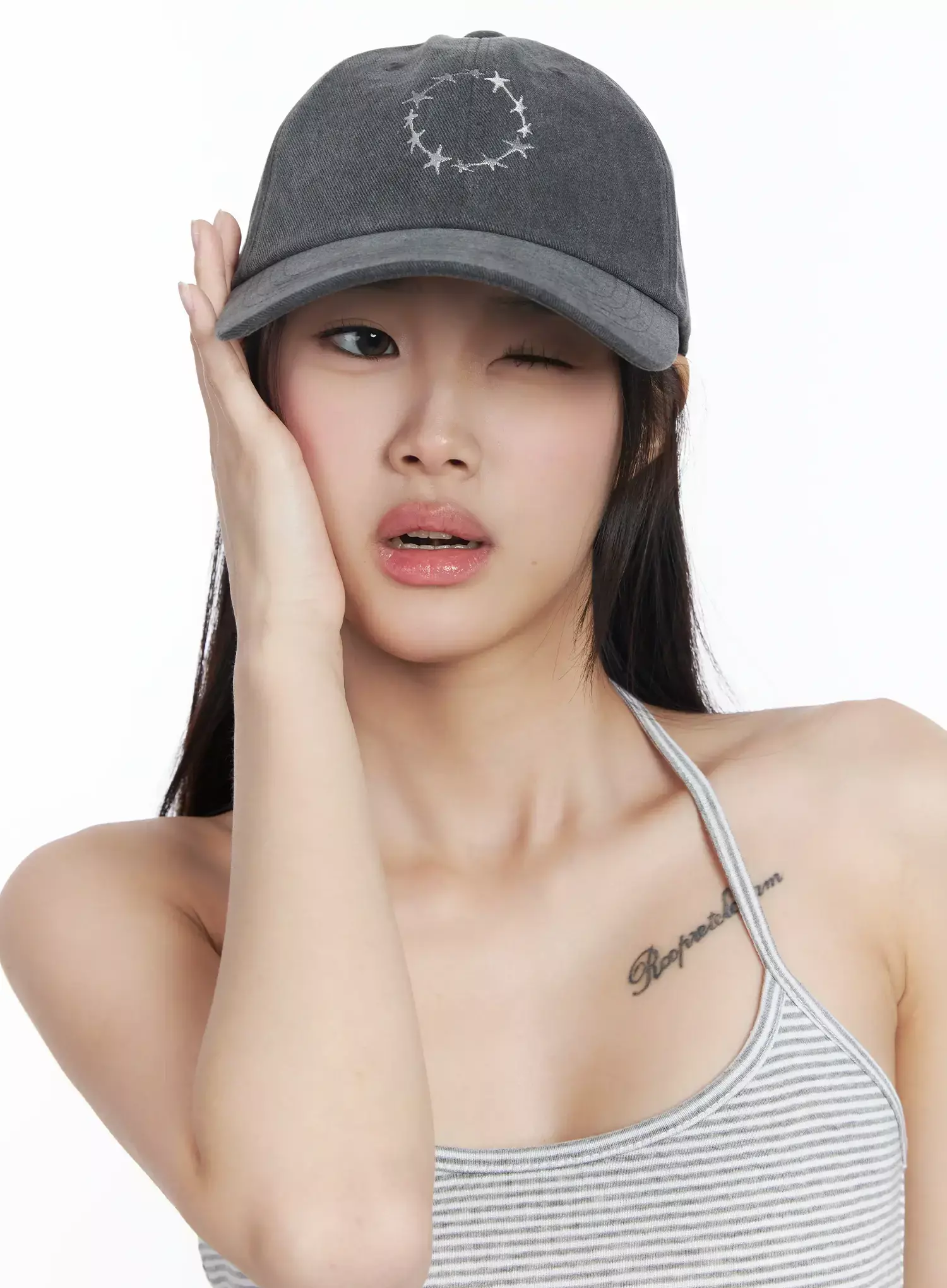 Star Ring Pigment Dyed Cap IM506