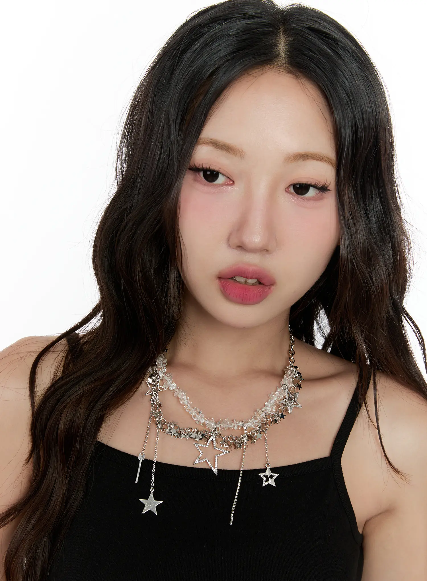 Star Statement Necklace CG501 - Image 3