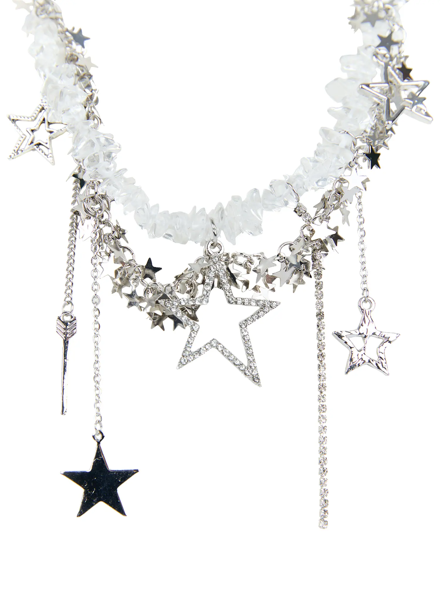 Star Statement Necklace CG501 - Image 7