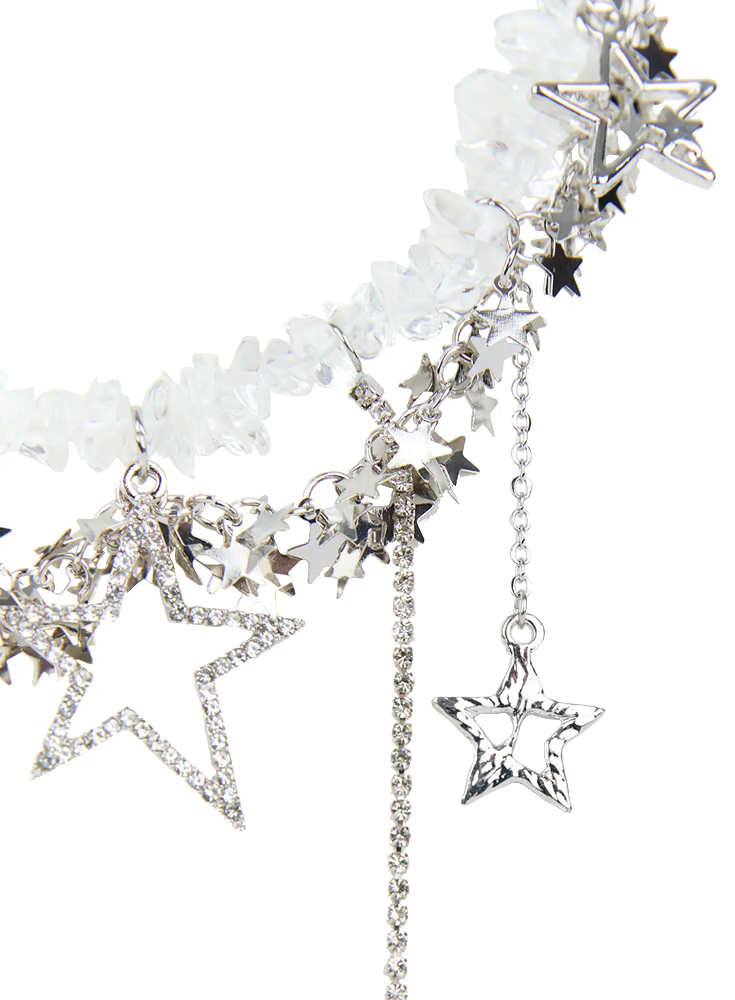 Star Statement Necklace CG501 - Image 9