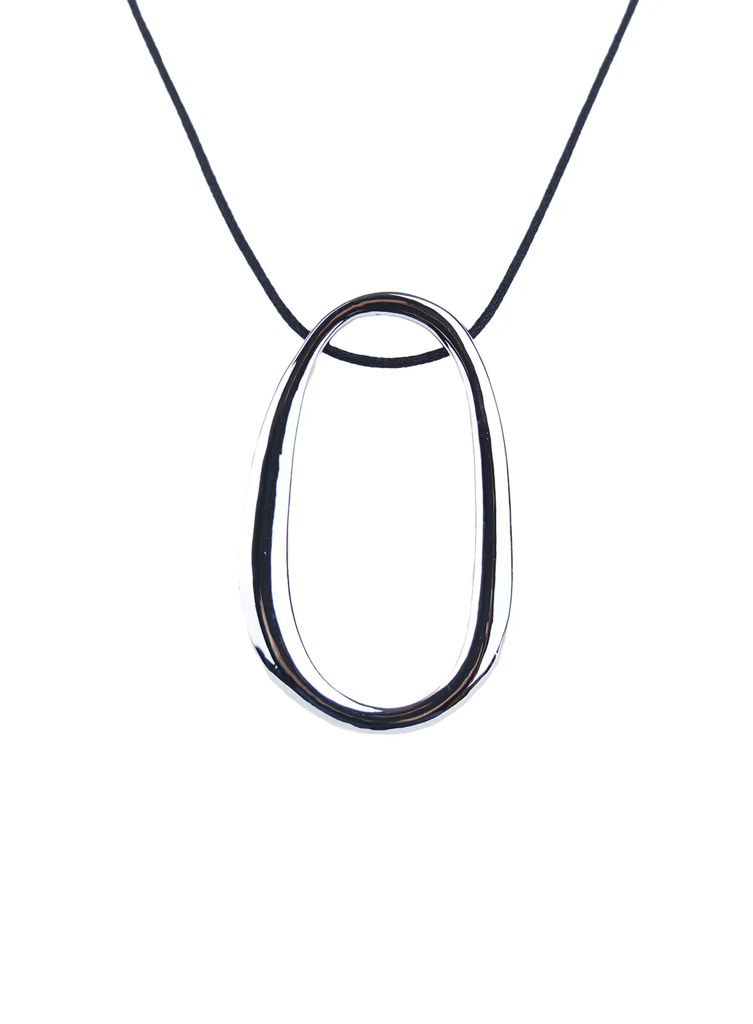 Statement Oval-Ring Necklace CL522 - Image 7