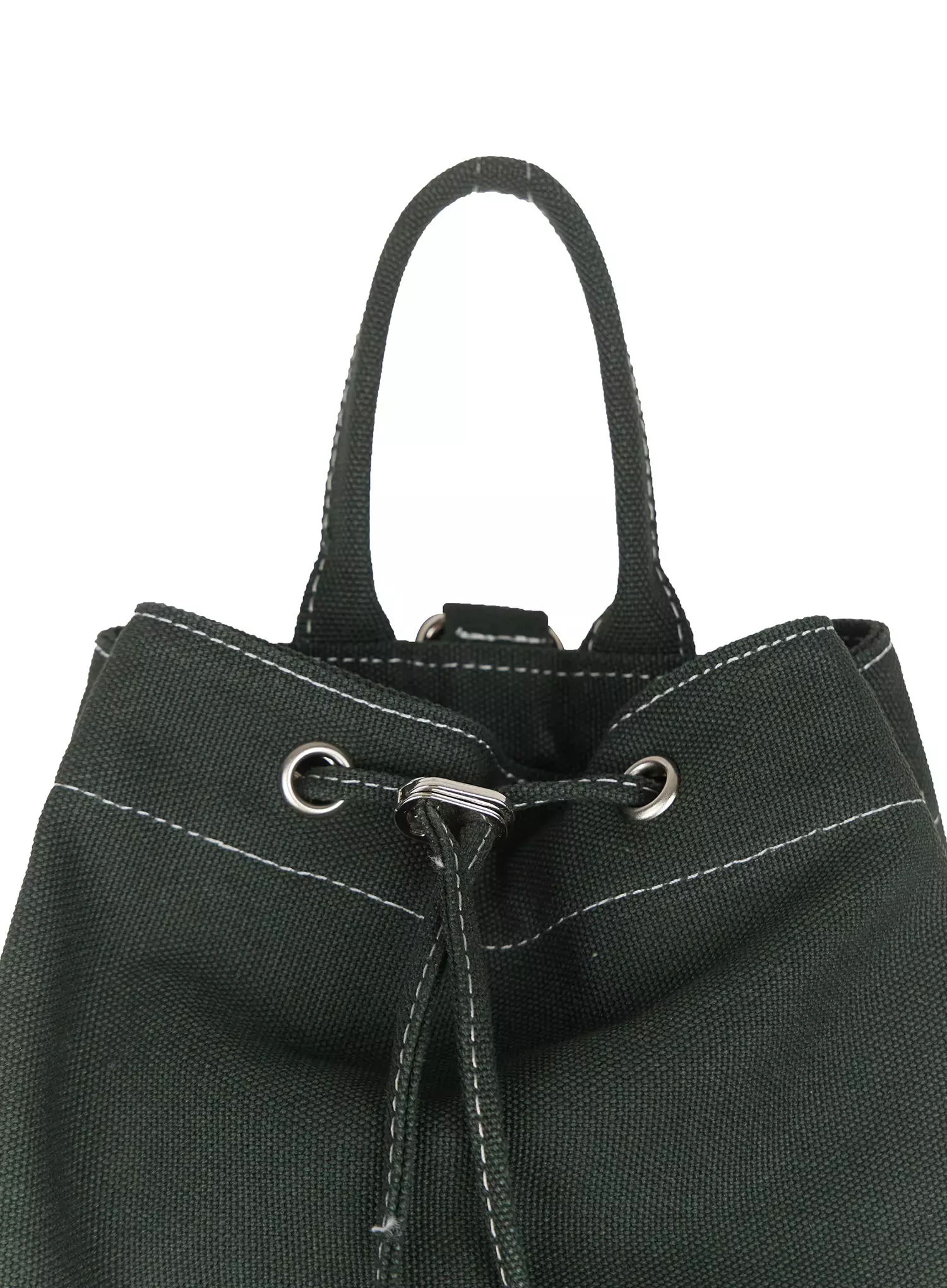 Stitched Canvas Drawstring Bag IU512 - Image 6
