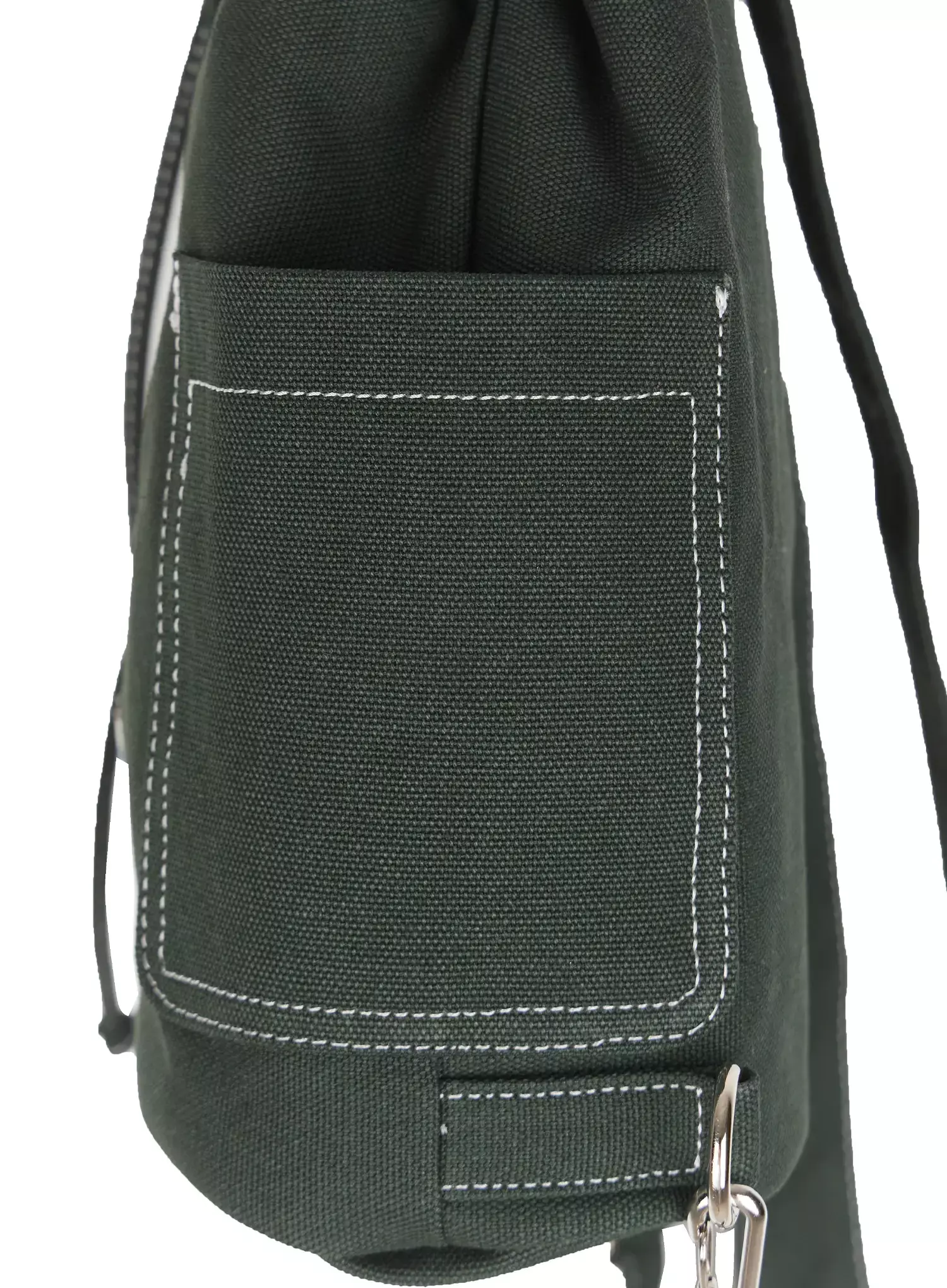 Stitched Canvas Drawstring Bag IU512 - Image 8