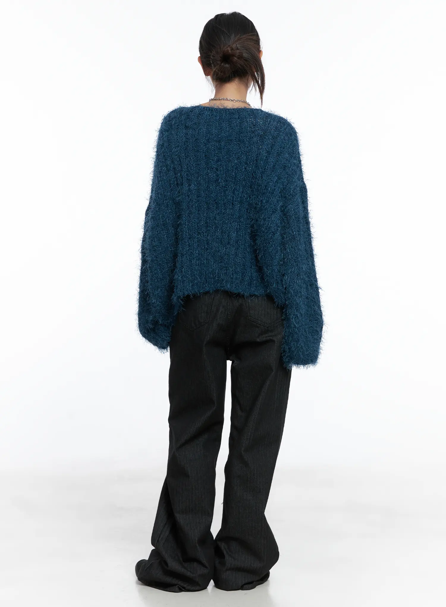 Stormi Stripe Wide-Leg Jeans CS502 - Image 7