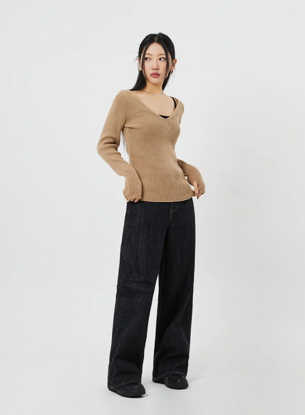 Straight Leg Jeans CF315 - Image 10