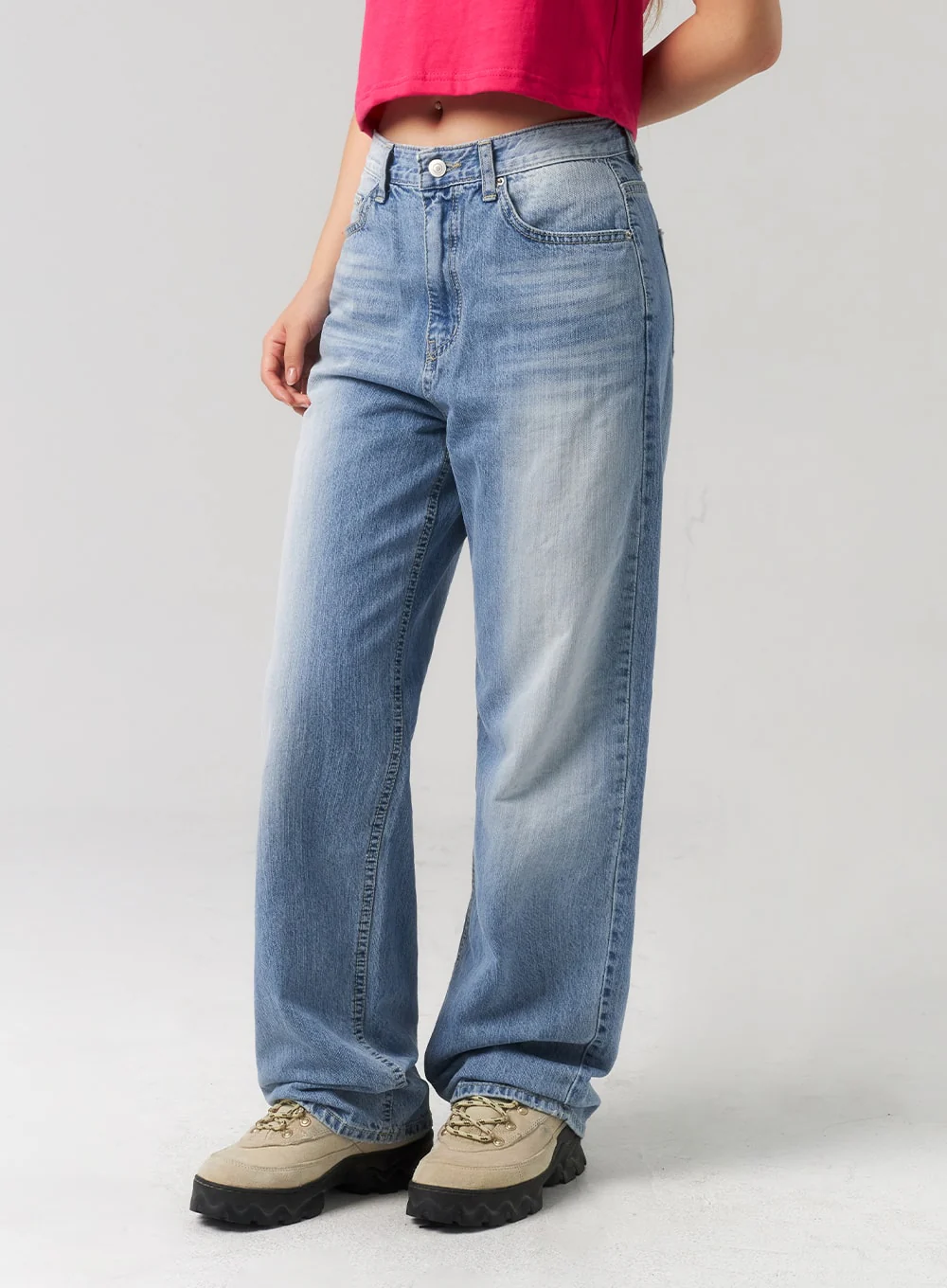 Straight Leg Jeans CU329 - Image 9