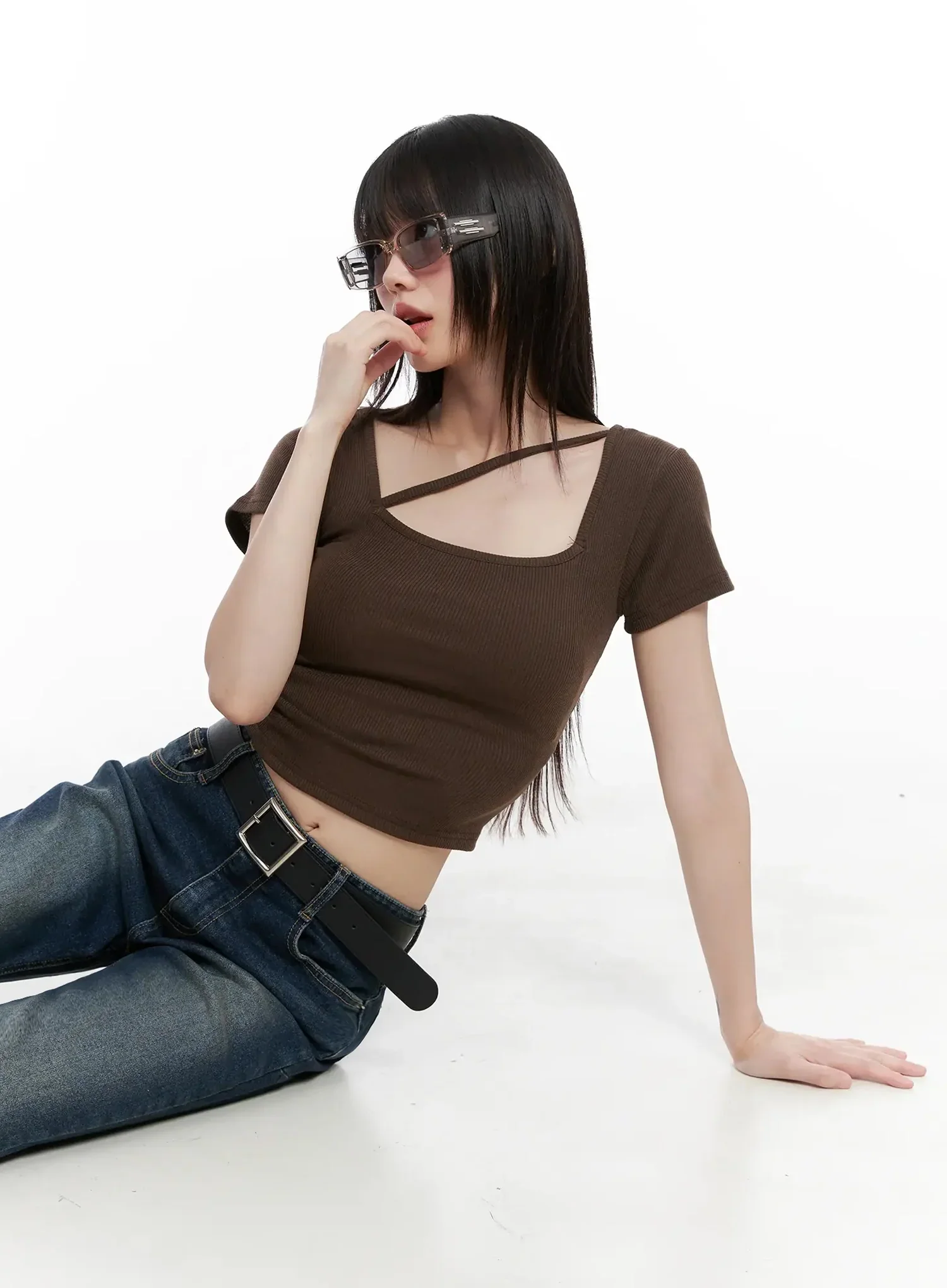 Strappy Square Neck Crop Top IL531 - Image 18