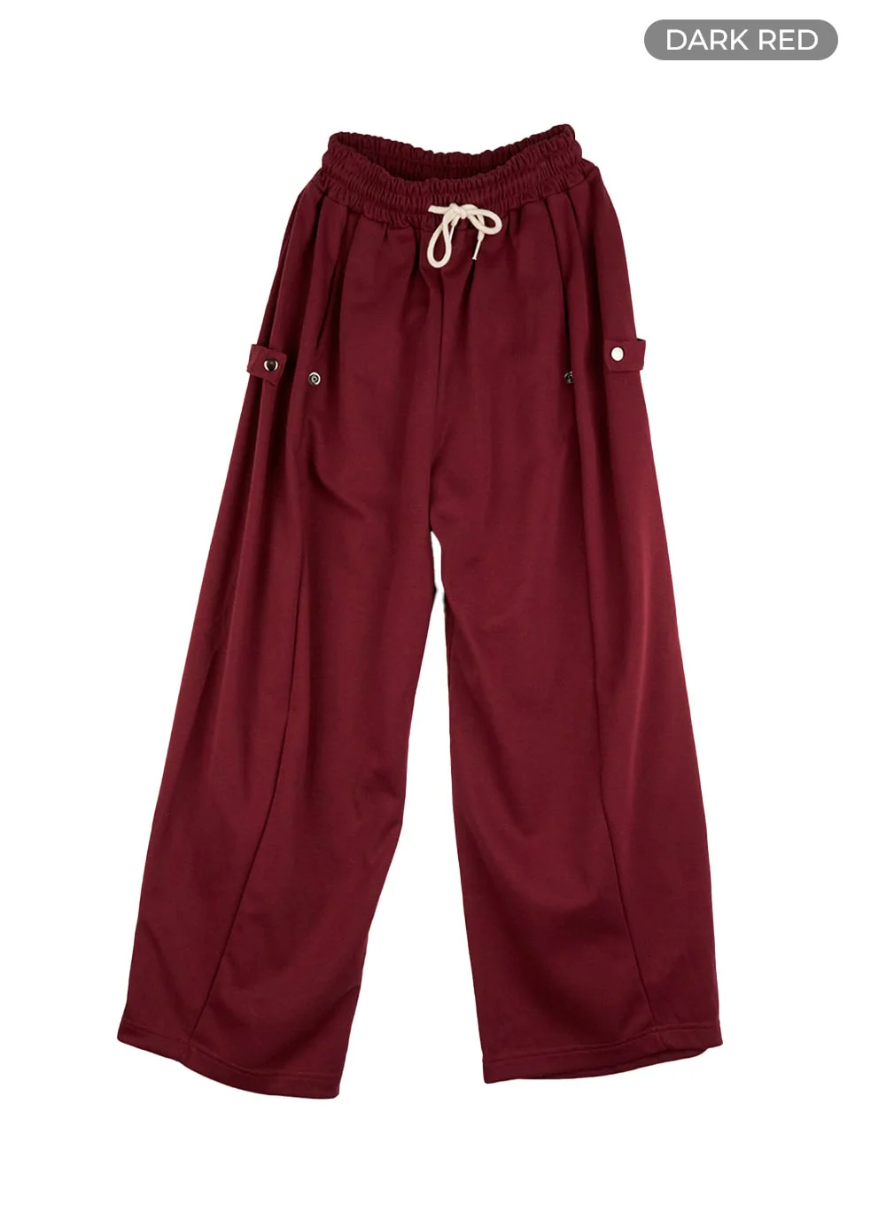 String Banded Pintuck Sweatpants CG421 - Image 11