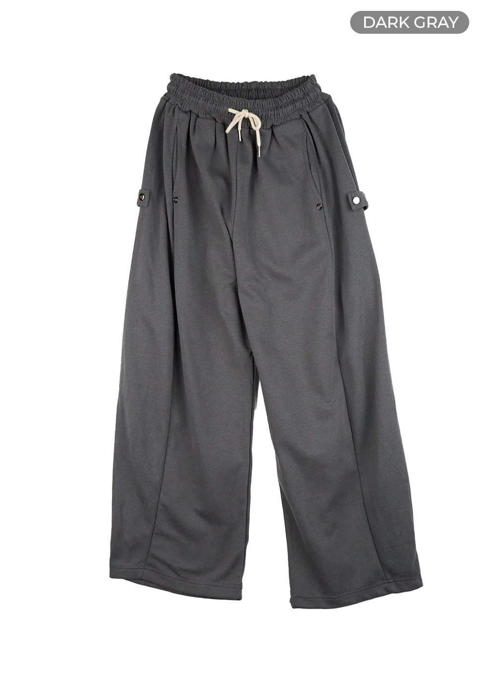 String Banded Pintuck Sweatpants CG421 - Image 12