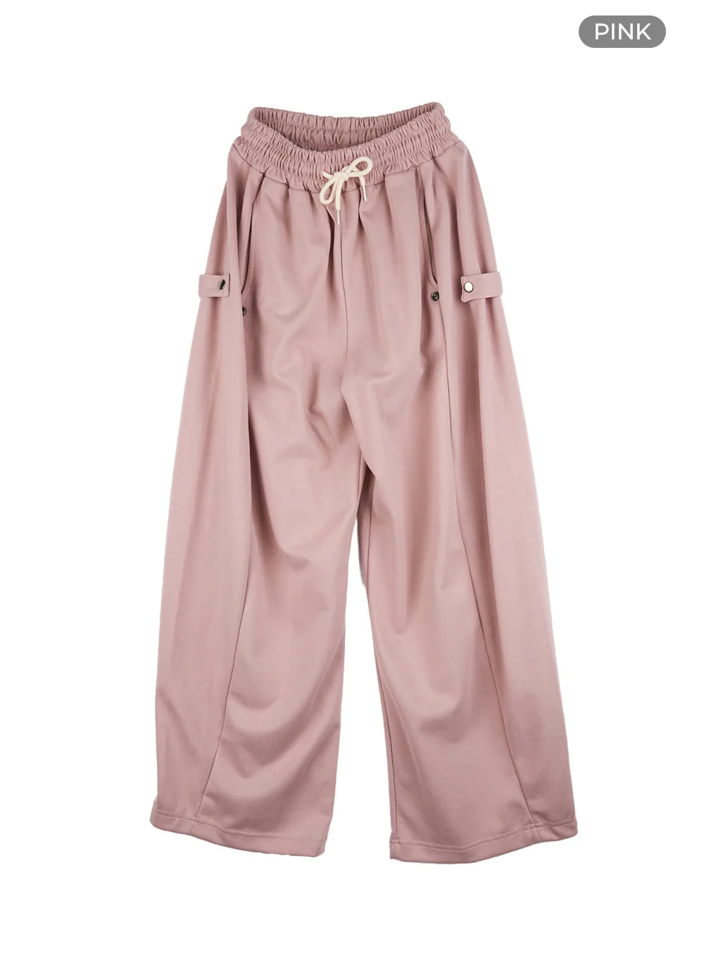 String Banded Pintuck Sweatpants CG421 - Image 14