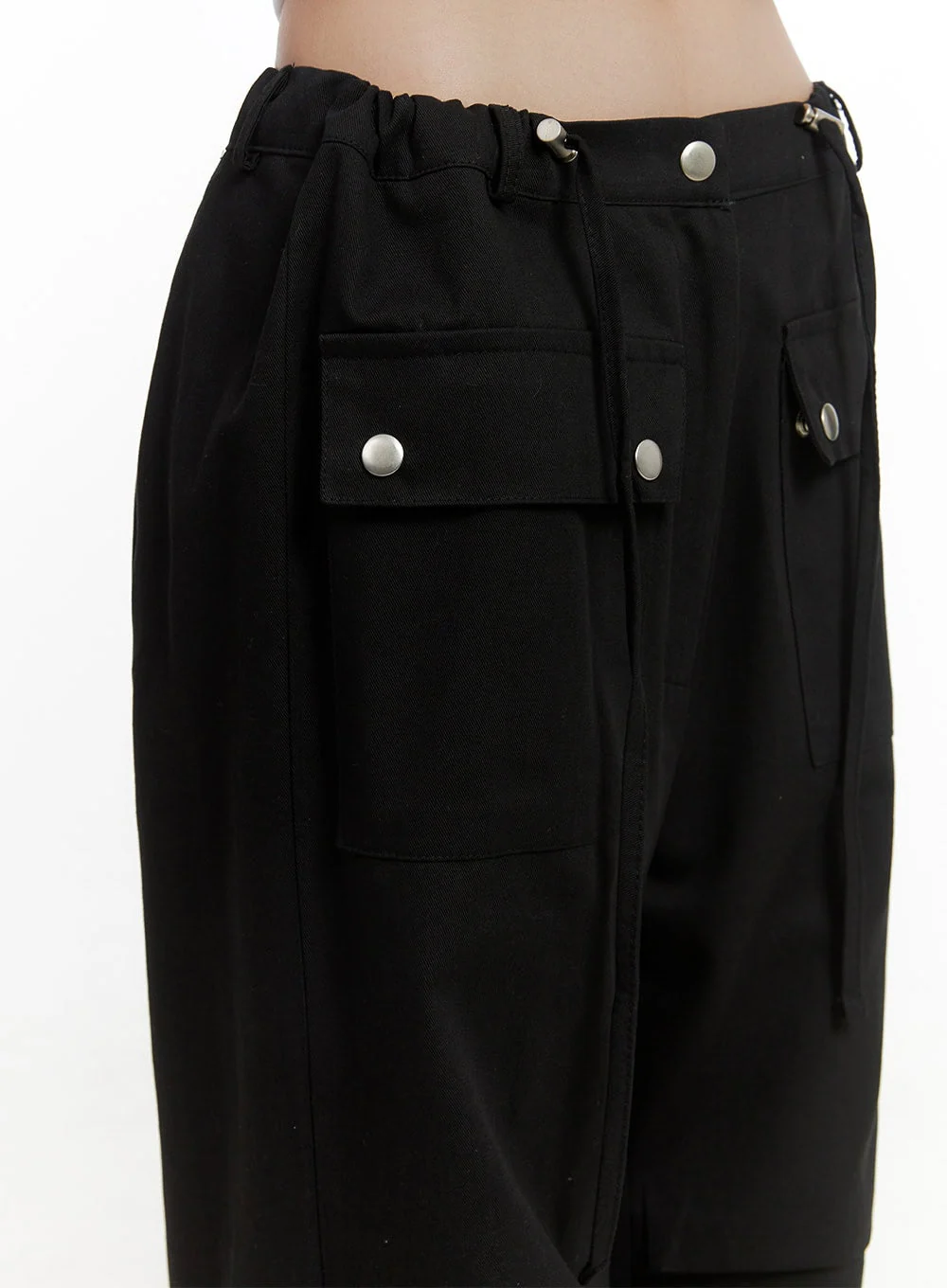 String Boot-Cut Parachuate Pants CS430 - Image 3