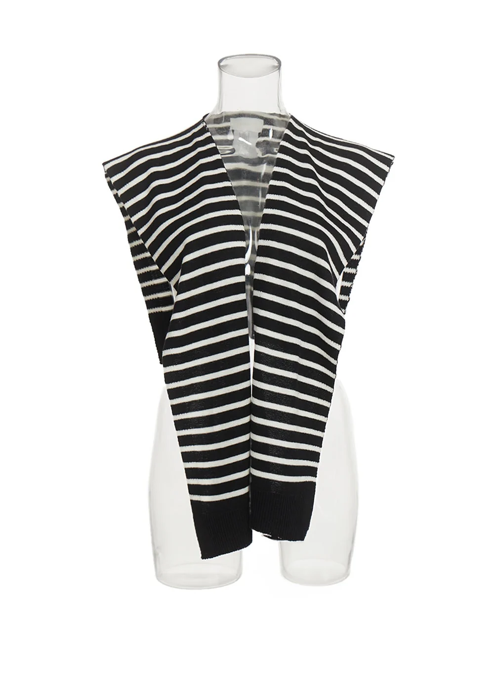 Stripe Knit Sweater Scarf IY509 - Image 8