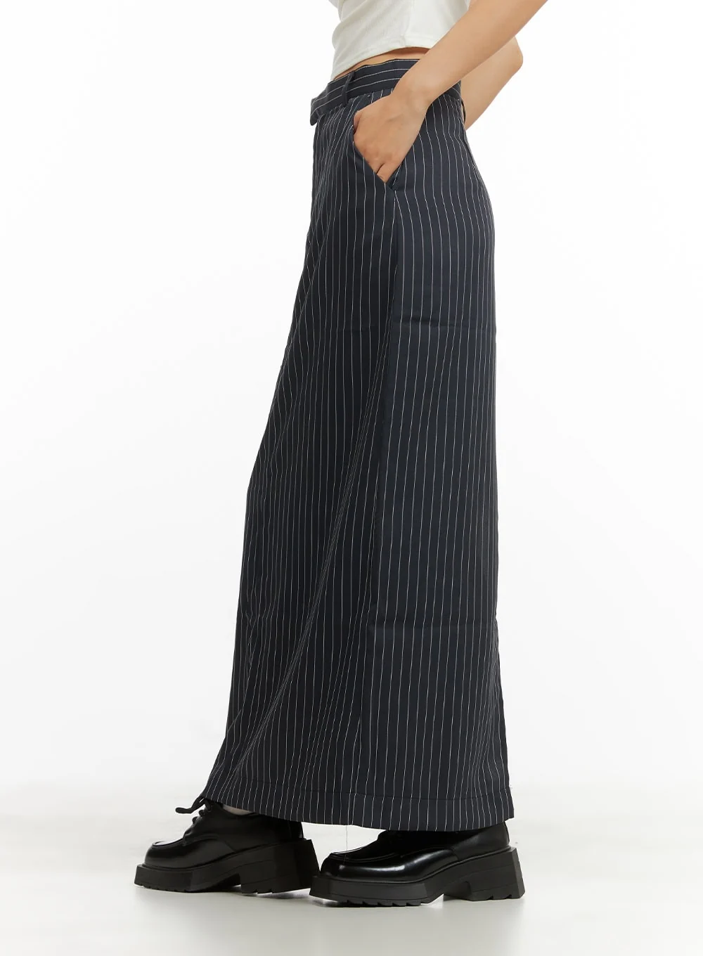 Stripe Maxi Skirt CY423 - Image 6