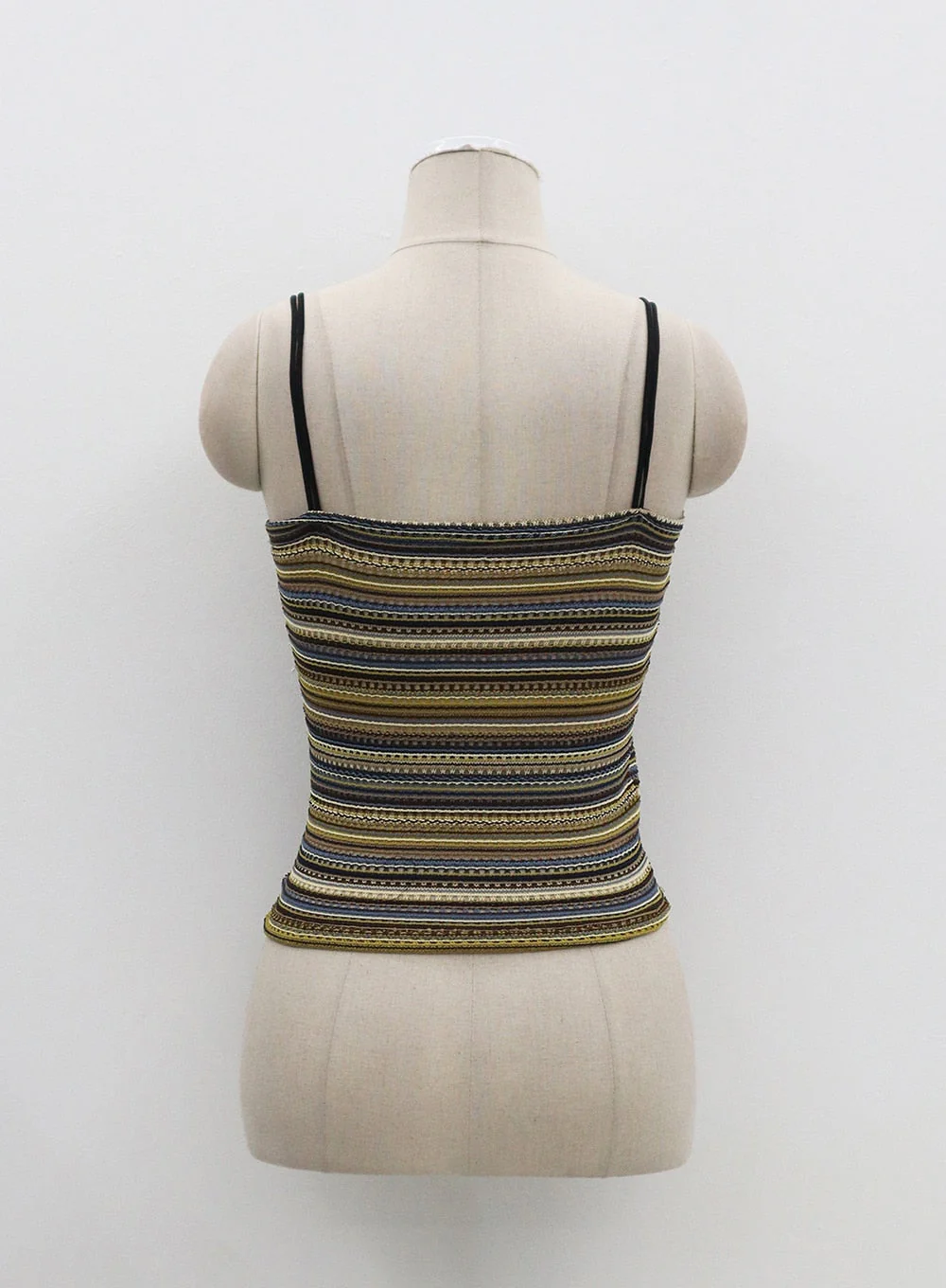 Stripe Thin Strap Top BF323 - Image 12
