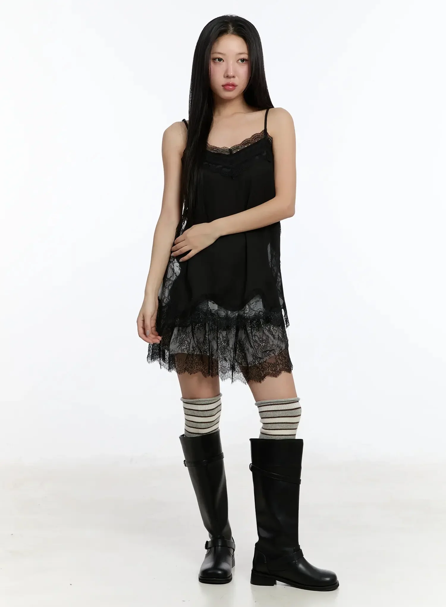 Striped Leg Warmers IM509 - Image 3
