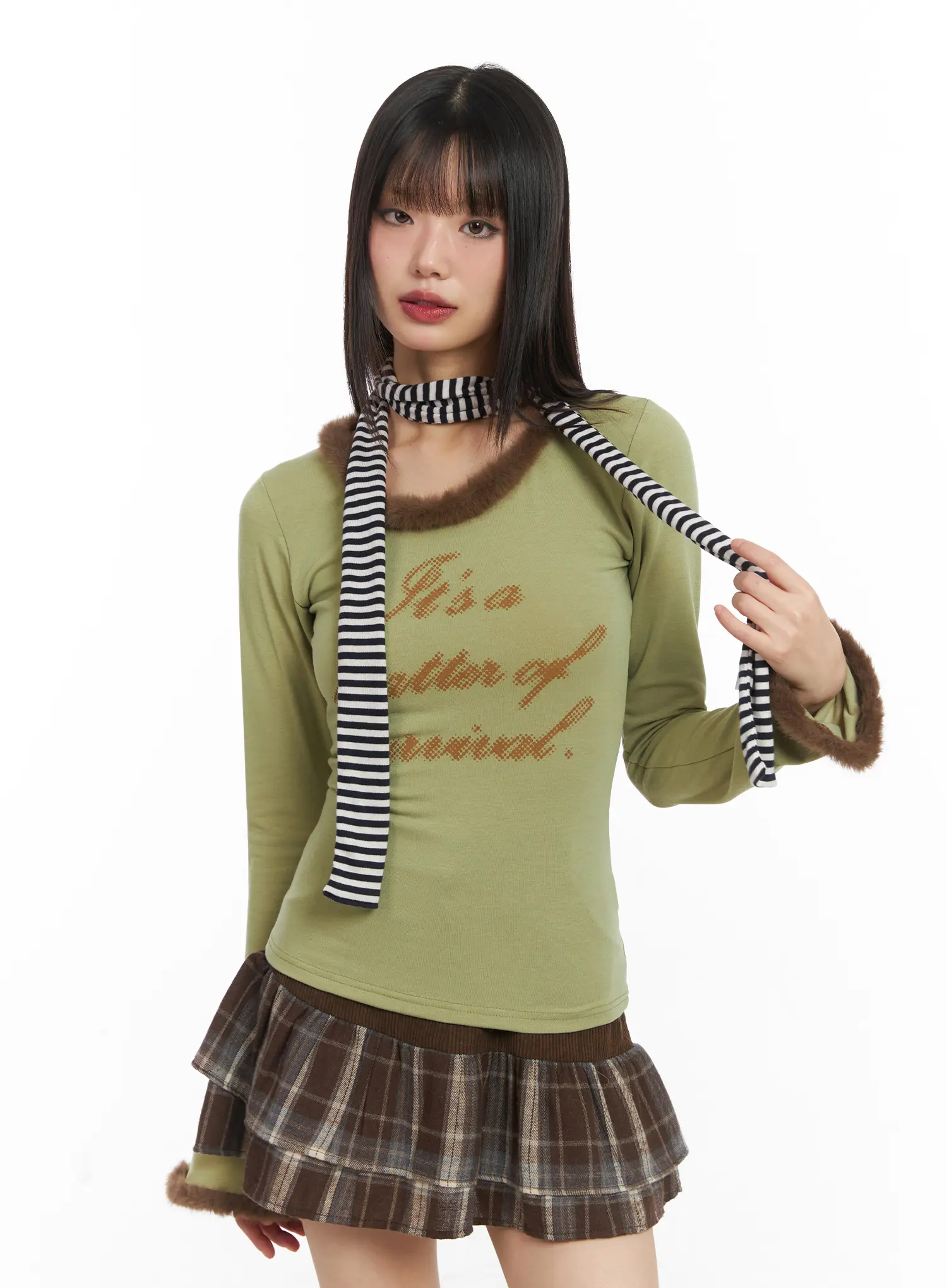 Striped Muffler CD519 - Image 4