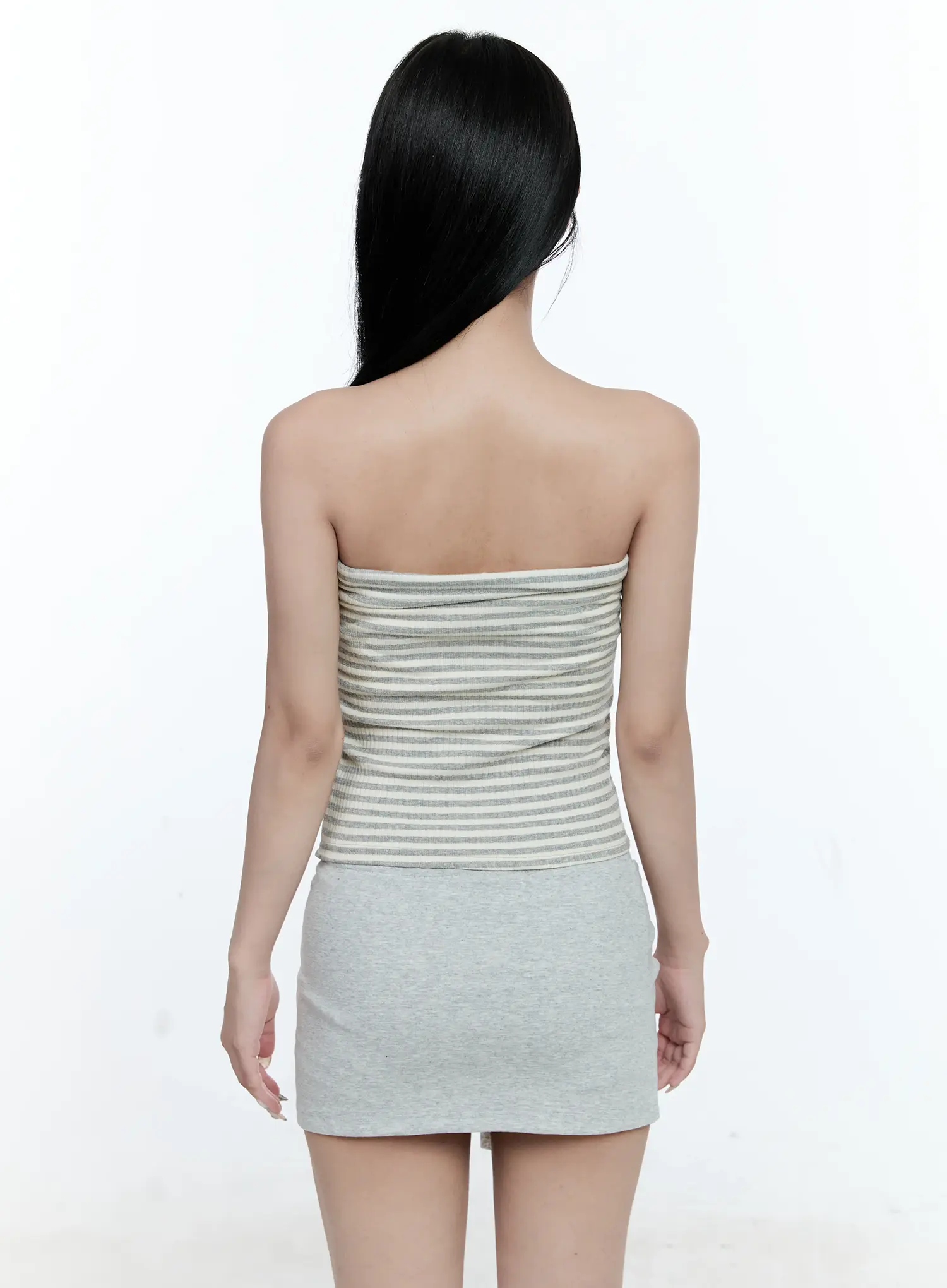 Striped Ribbed Tube Top CG511 - Image 6