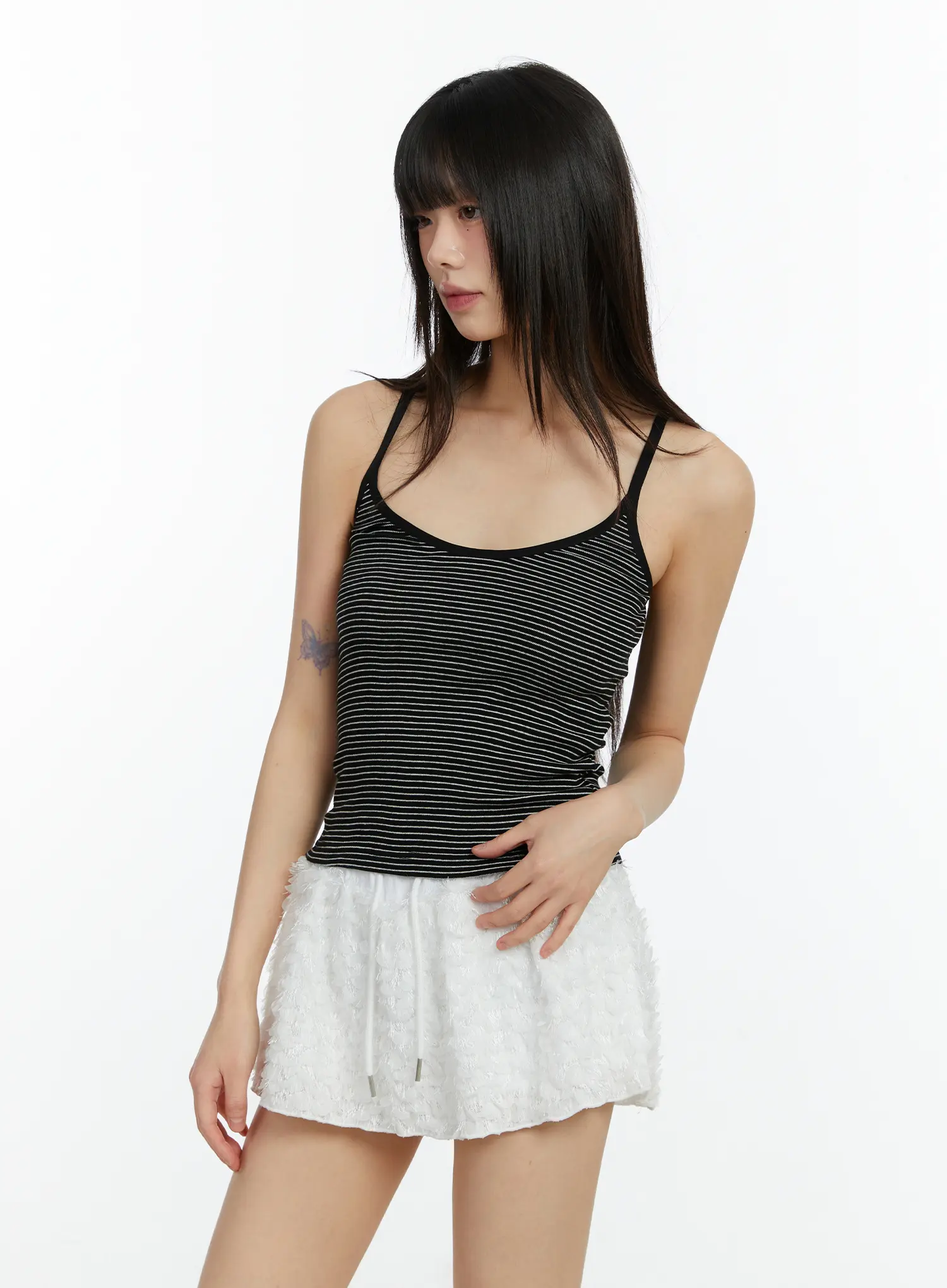 Striped  Round Neck Tank Top CF510 - Image 10