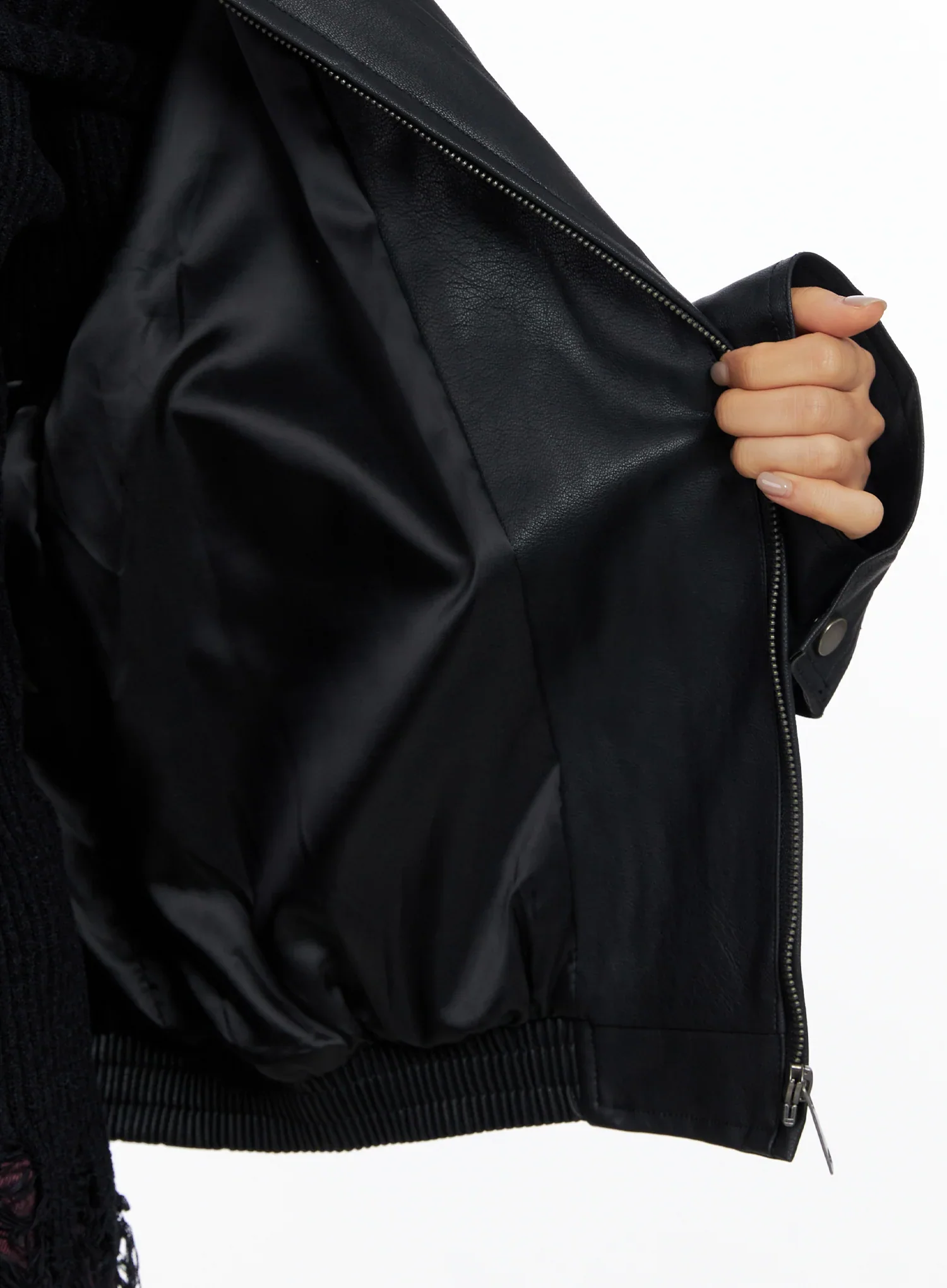 Stylish Leather Jacket CO514 - Image 5
