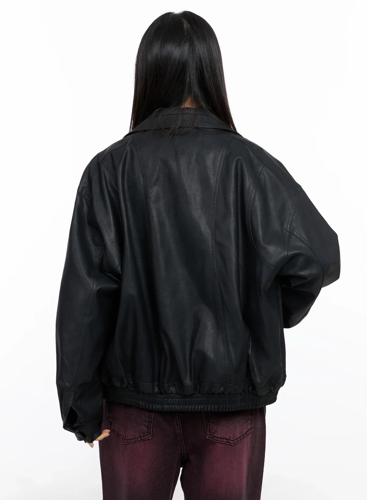 Stylish Leather Jacket CO514 - Image 8