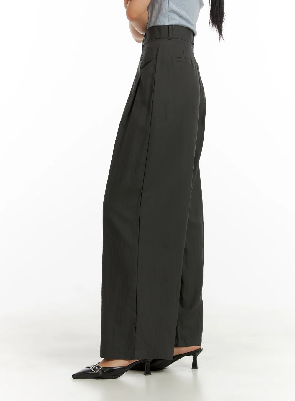 Summer Pintuck Tailored Pants CU414 - Image 5