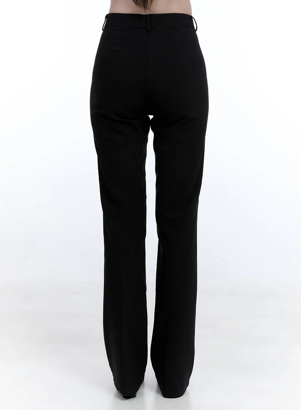 Tailored Slim-Fit Flare Trousers OO429 - Image 5