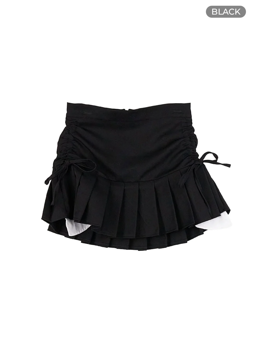 Tailored Solid Print Skirt CS406 - Image 9