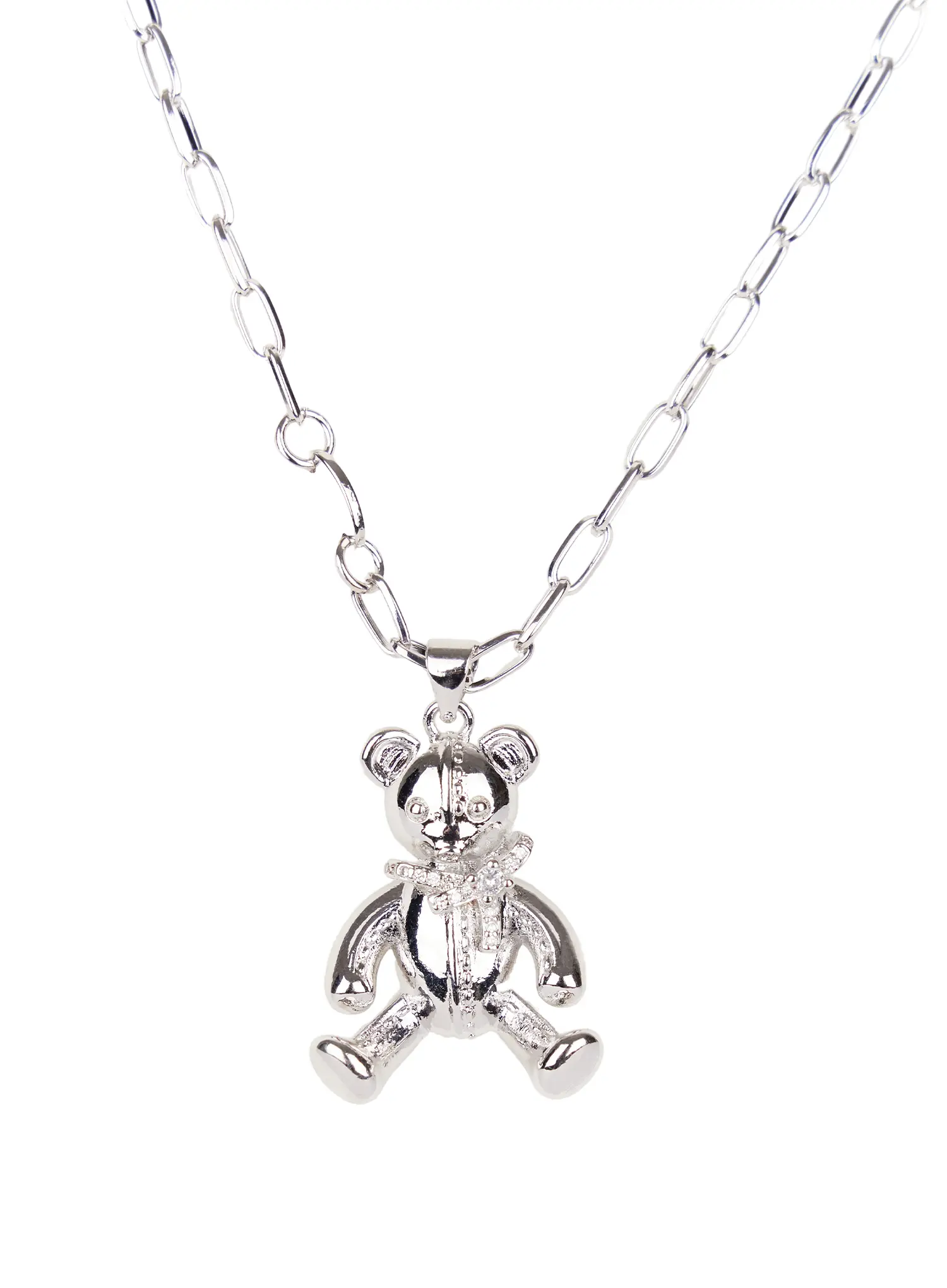 Teddy Bear Chain Necklace ID529 - Image 6