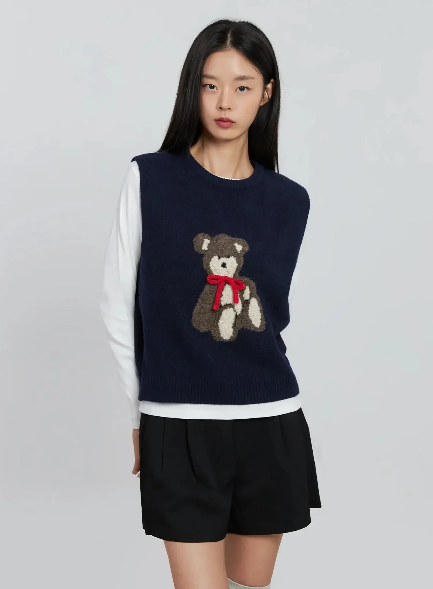 Teddy Knit Pullover IN507 - Image 2