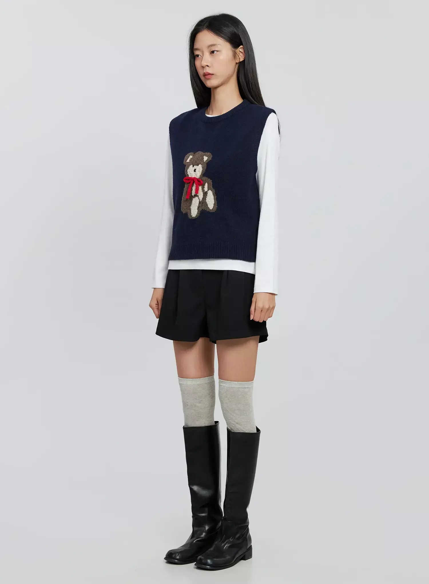 Teddy Knit Pullover IN507 - Image 5